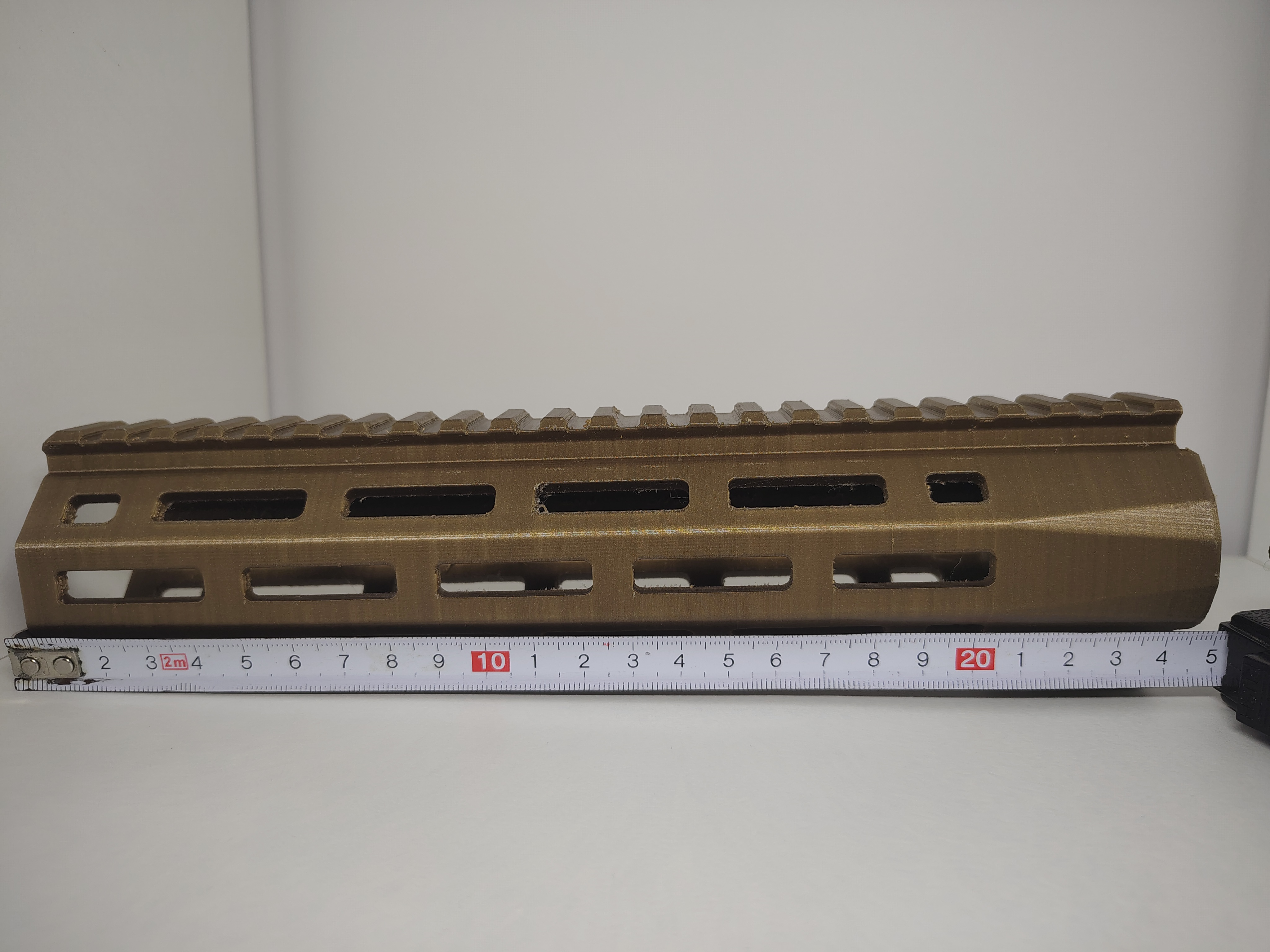Łoże Front M-LOK 25 cm Szyna RIS 22mm PLA ASG Handguard