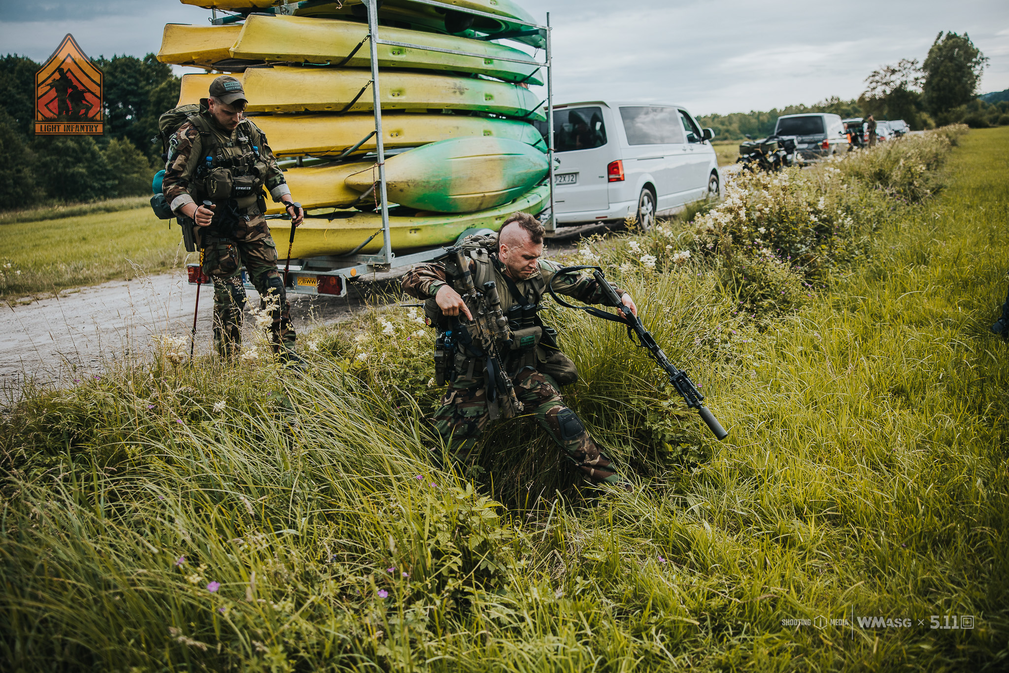 Fotorelacja z zawodów taktyczno-strzeleckich Lekka Piechota, kat. Lekka i MILSIM (18-20.07.2025)