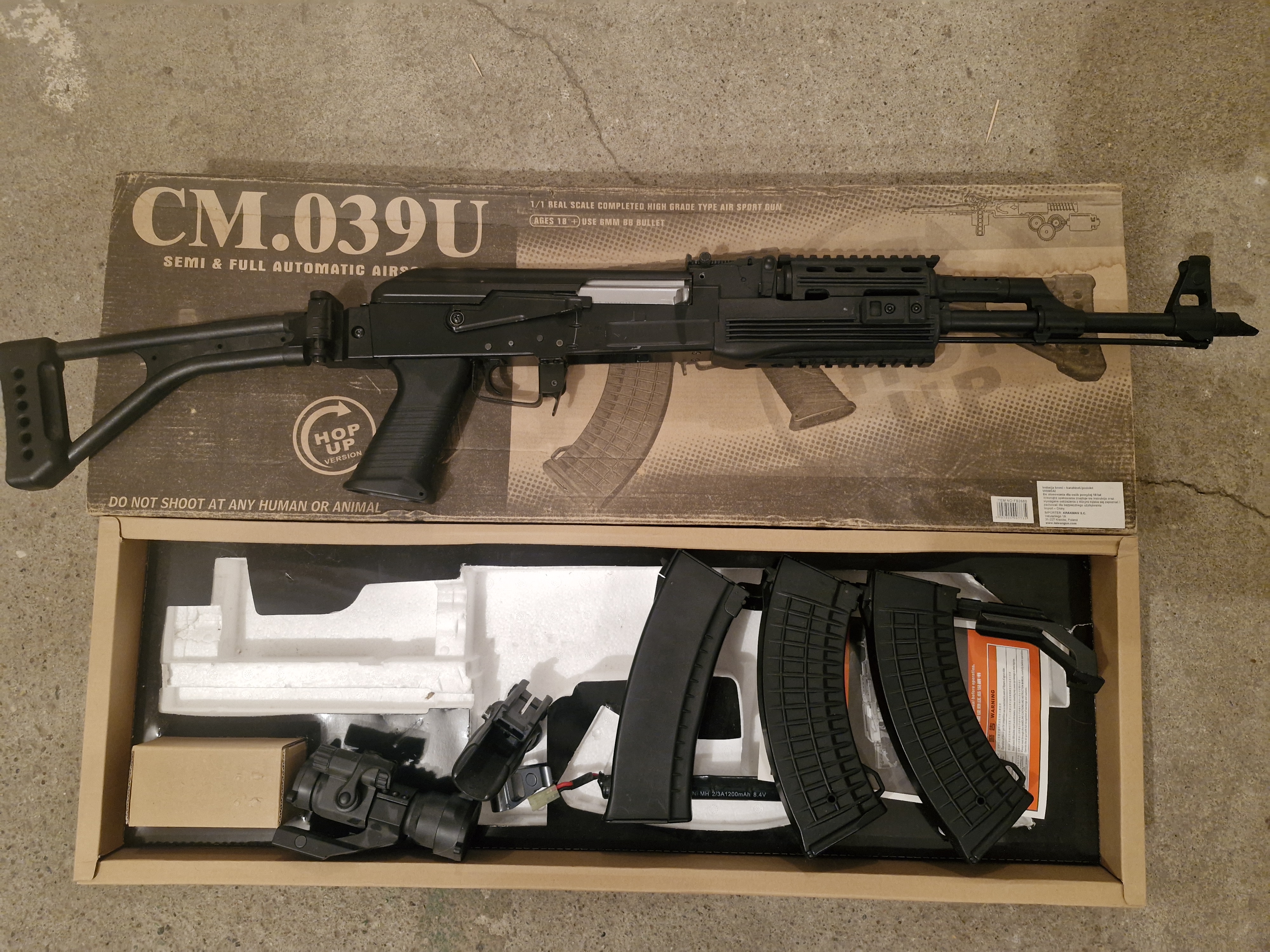 Replika AK74 CM.039U