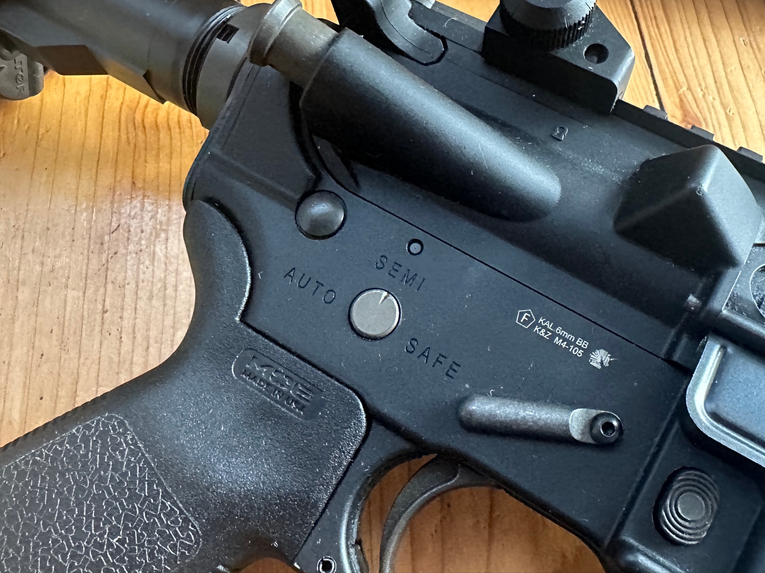 GHK MK18 + 6 magów CNC, kolimator MRO, latarka, kolba VLTOR, chwyt Magpul