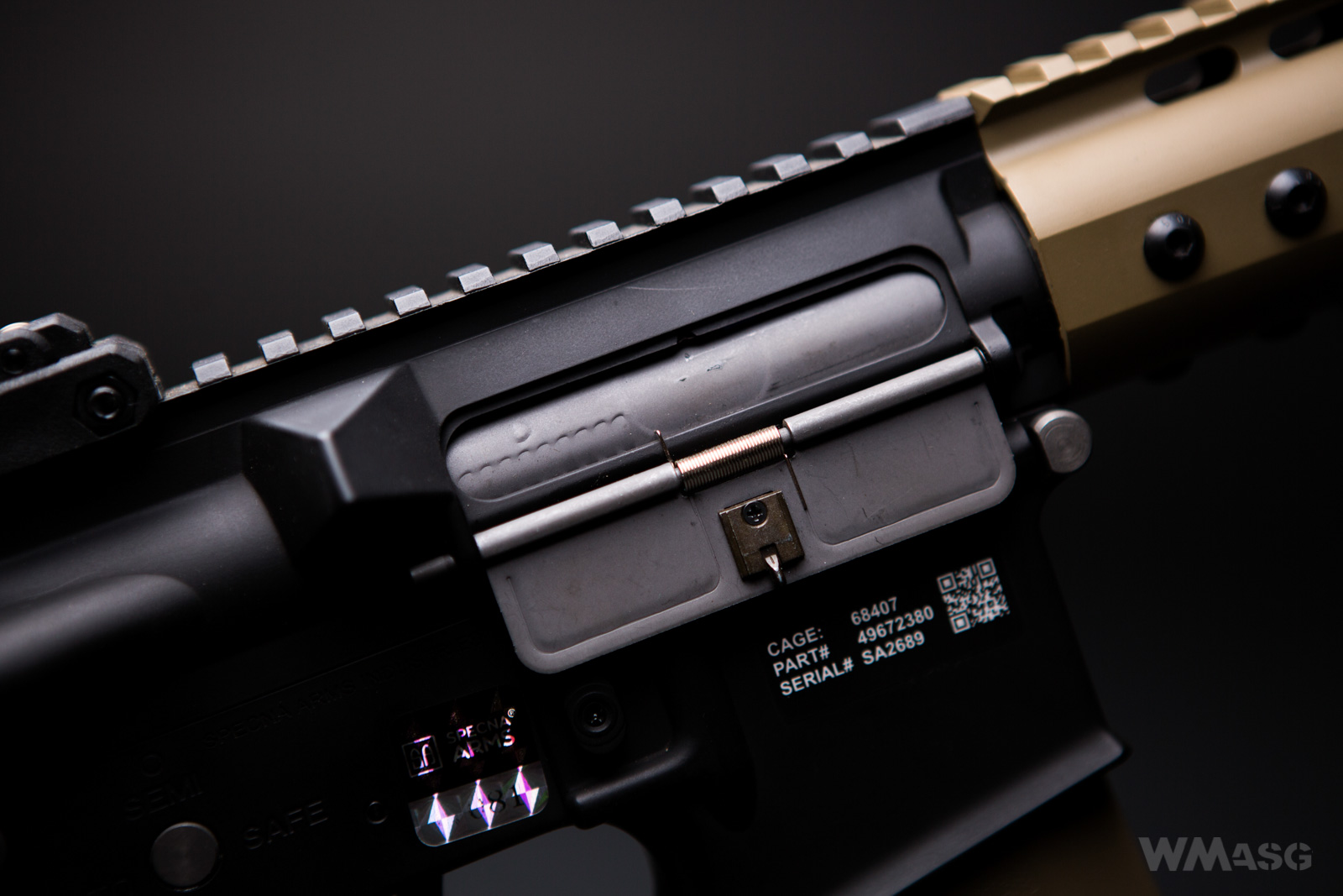 Specna Arms SA -E12 PDW Edge BK-TAN (sesja w studio)