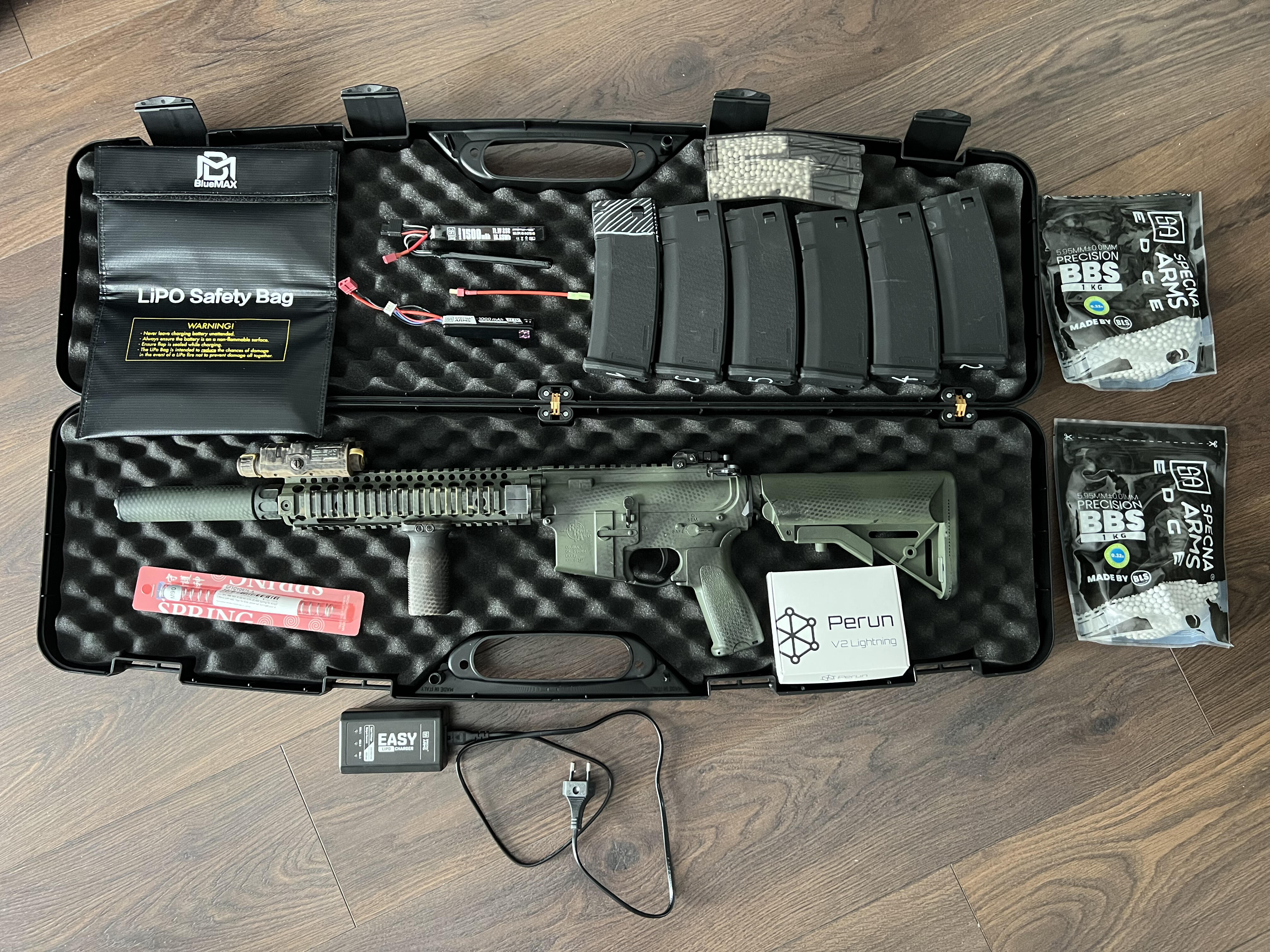 Replika ASG MK18 Specna Arms (pełen tuning + gratisy)