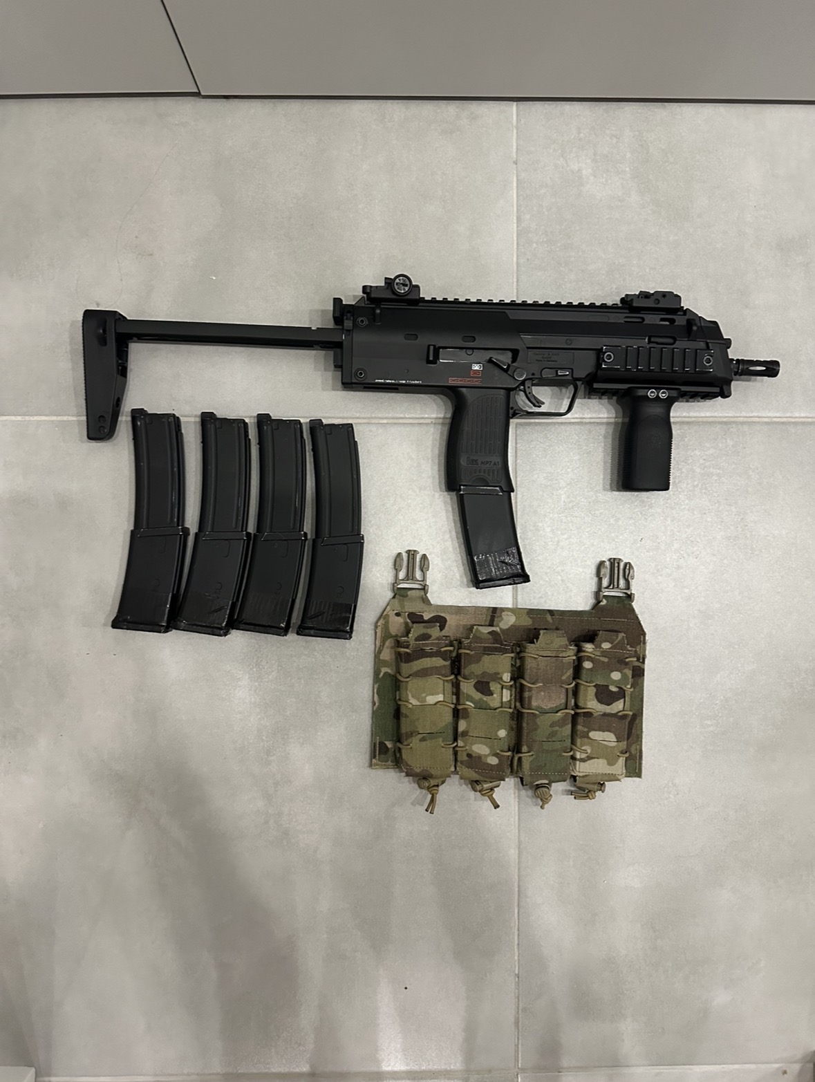 VFC Mp7 V2 NAVY GBB zestaw