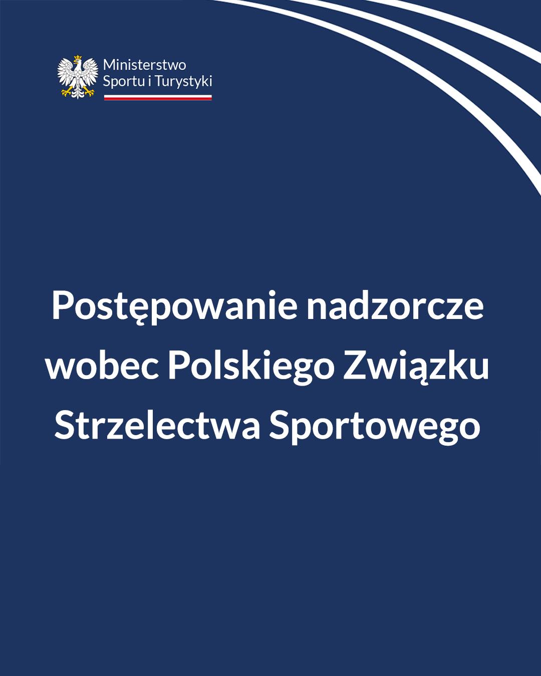 Komunikat Ministerstwo Sportu i Turystyki w sprawie zmian regulaminu Polskiego Związku Strzelectwa Sportowego