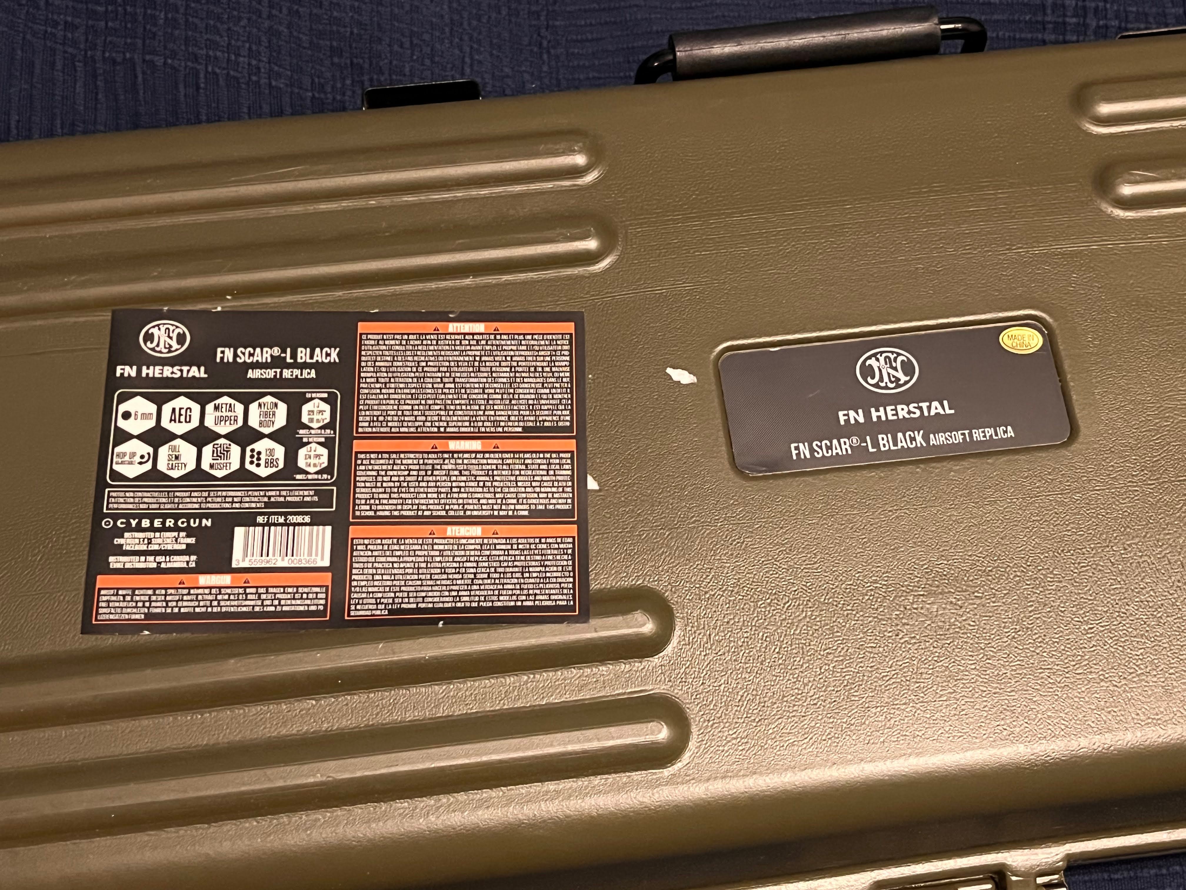 Cybergun Scar-L z walizką transportową