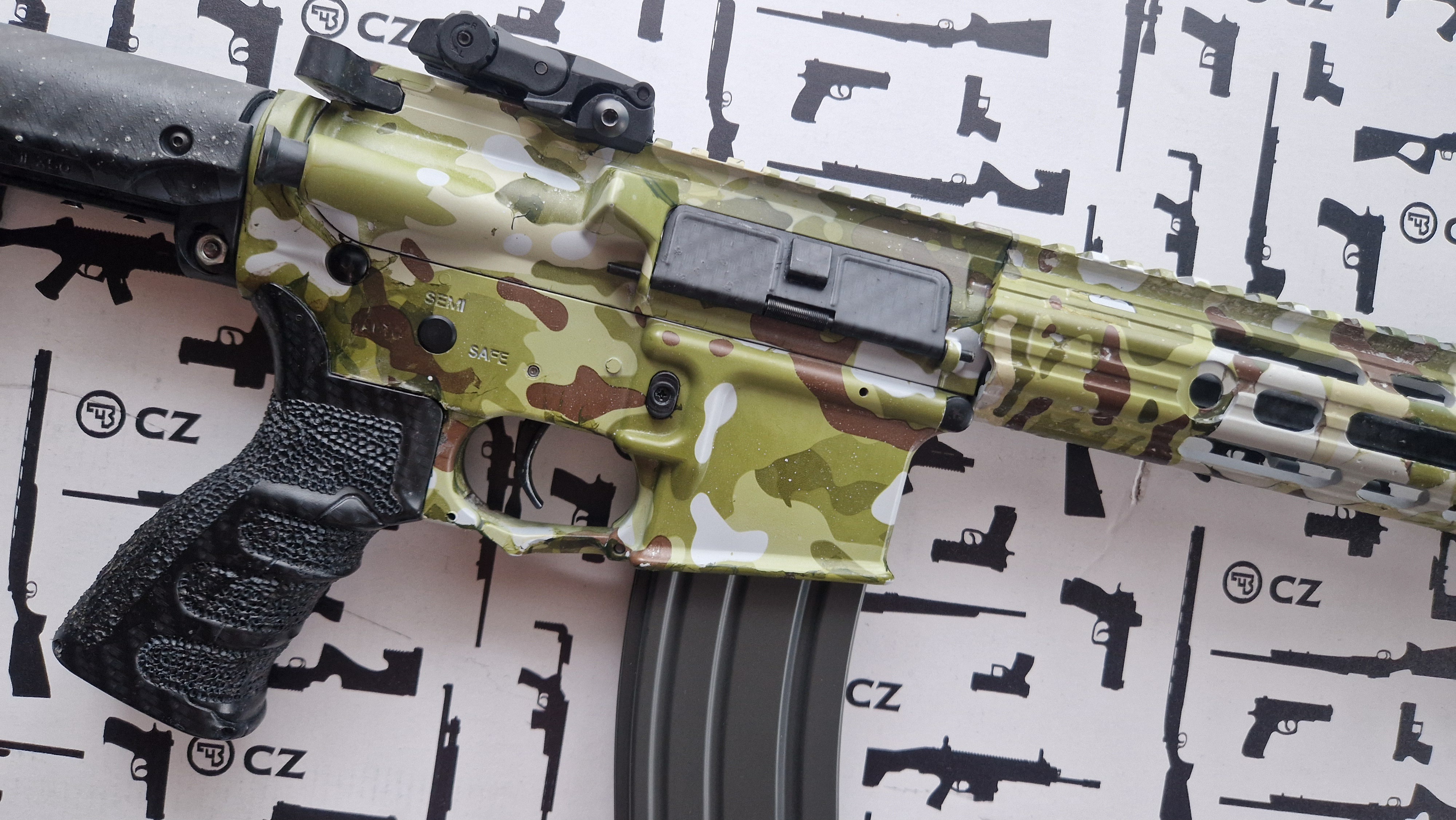 M4 APS ASR110 EBB - body + wnętrzności