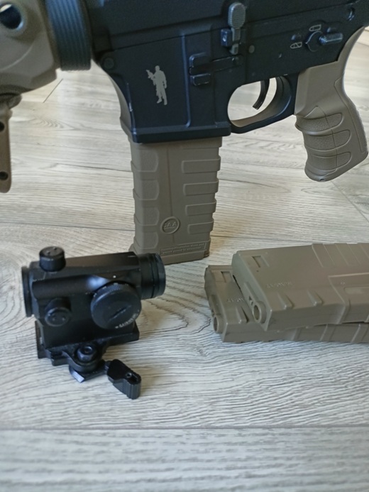 M4A1 CQB King Arms "Full Metal"