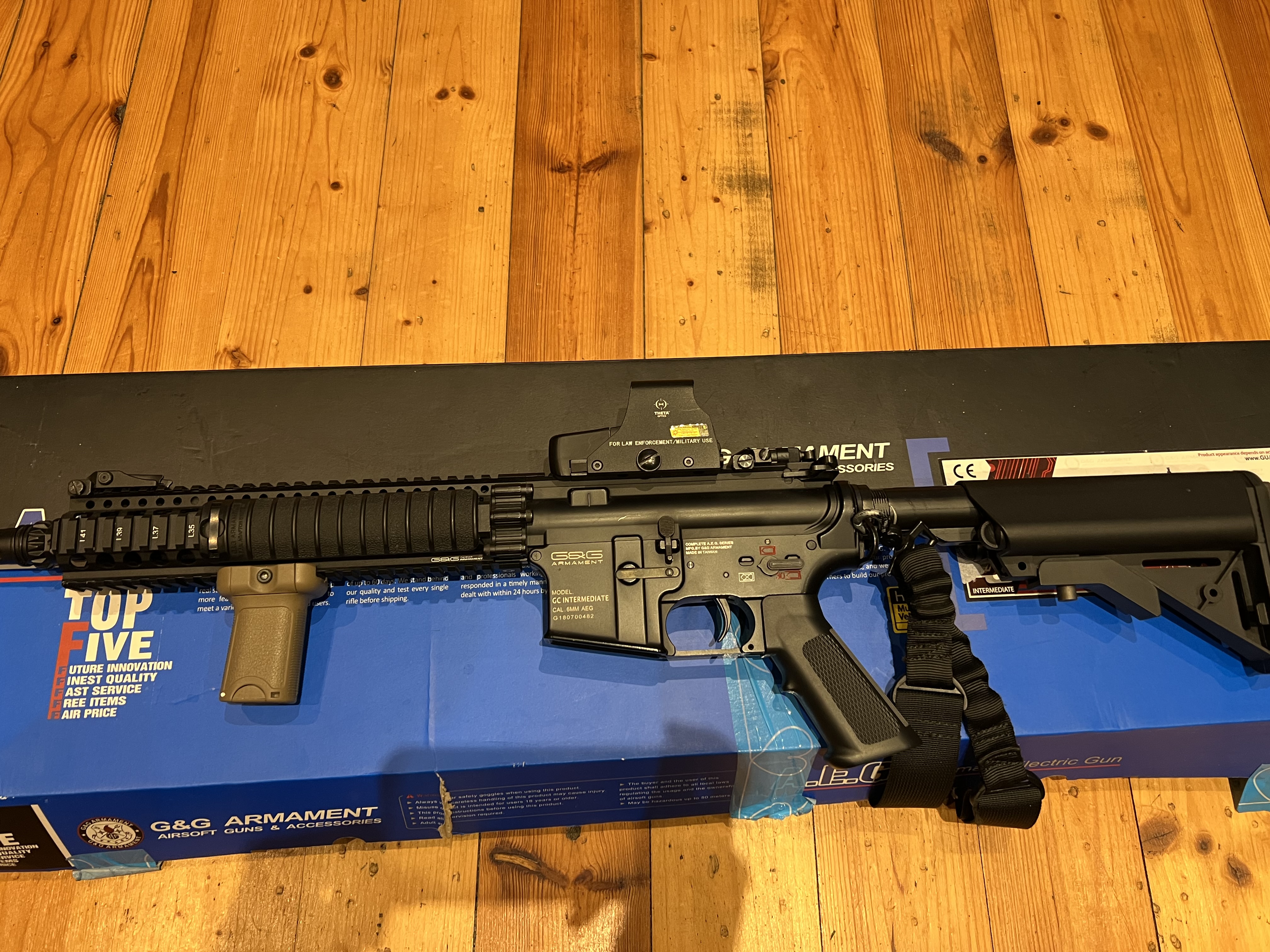 Zestaw Airsoftowy G&G GC18 MOD1 - Komplet Gotowy do Gry