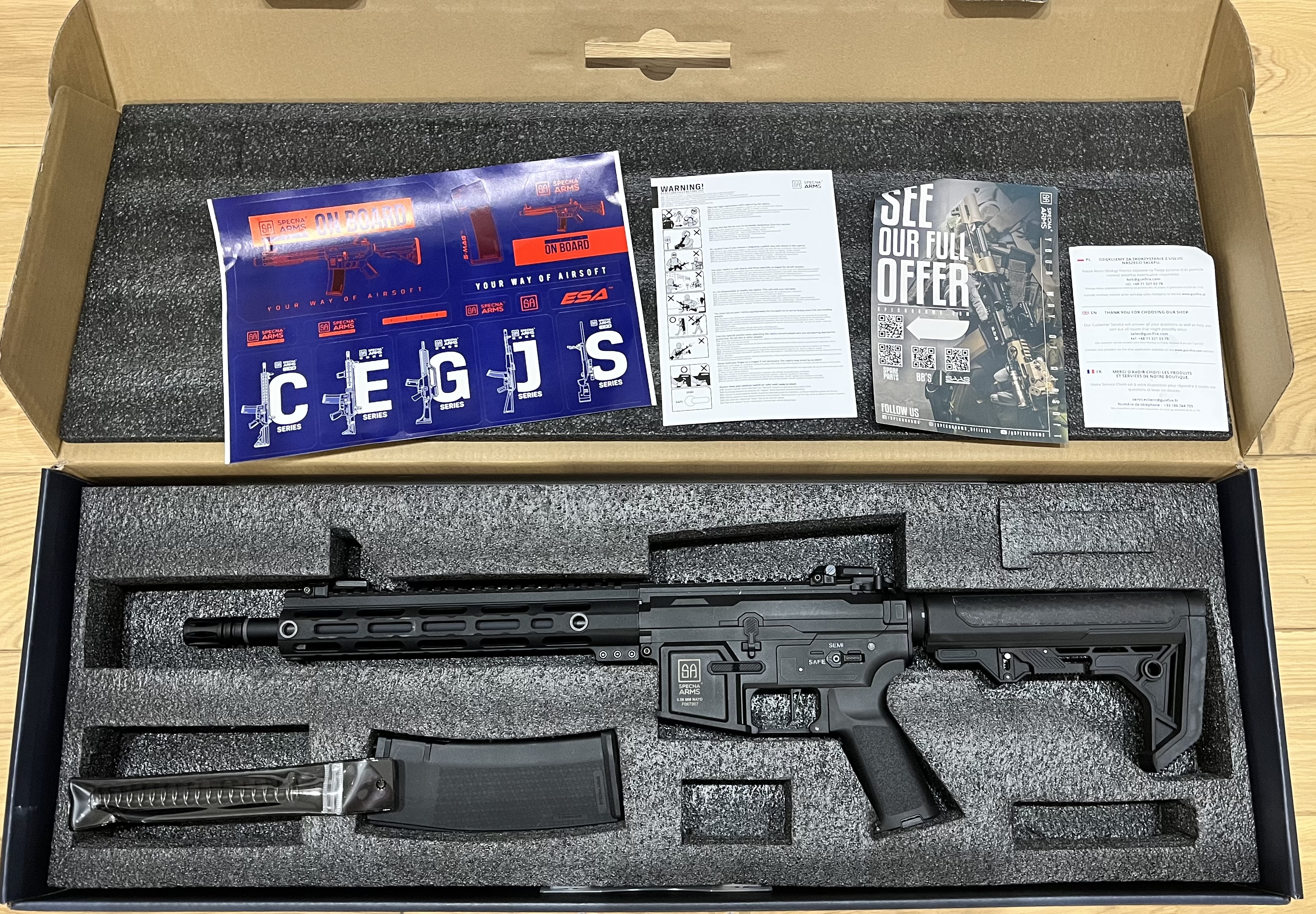 Specna Arms SA-F05-RL FLEX™ BLDC™ tuning