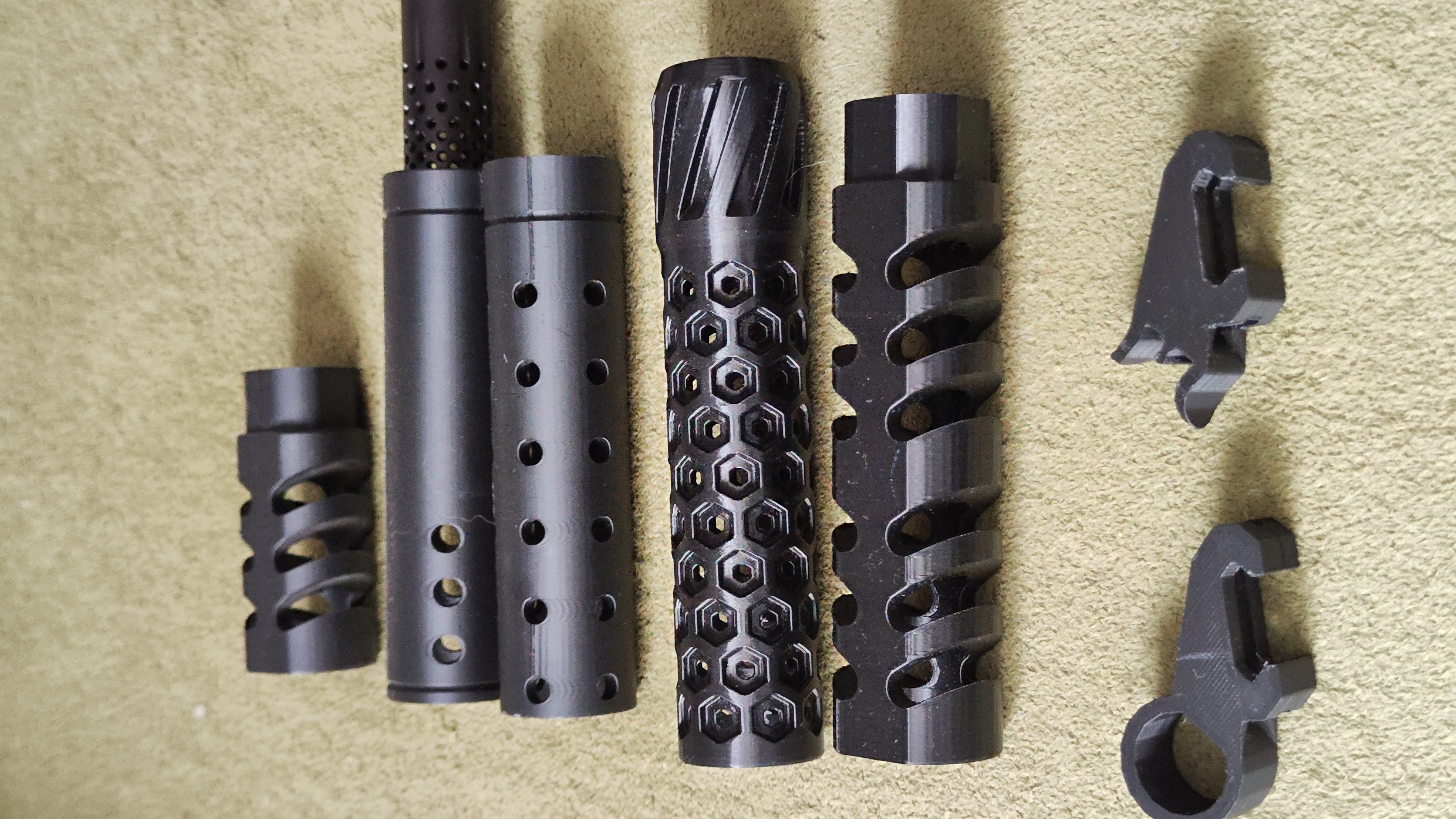 Akcesoria ASG, wydruki 3D, mounty do kamer, szyny, risery, foregripy, etc.