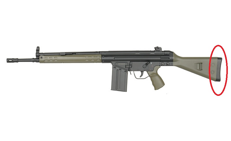 Kupię: krótka stopka kolby do repliki G3 od J G Works