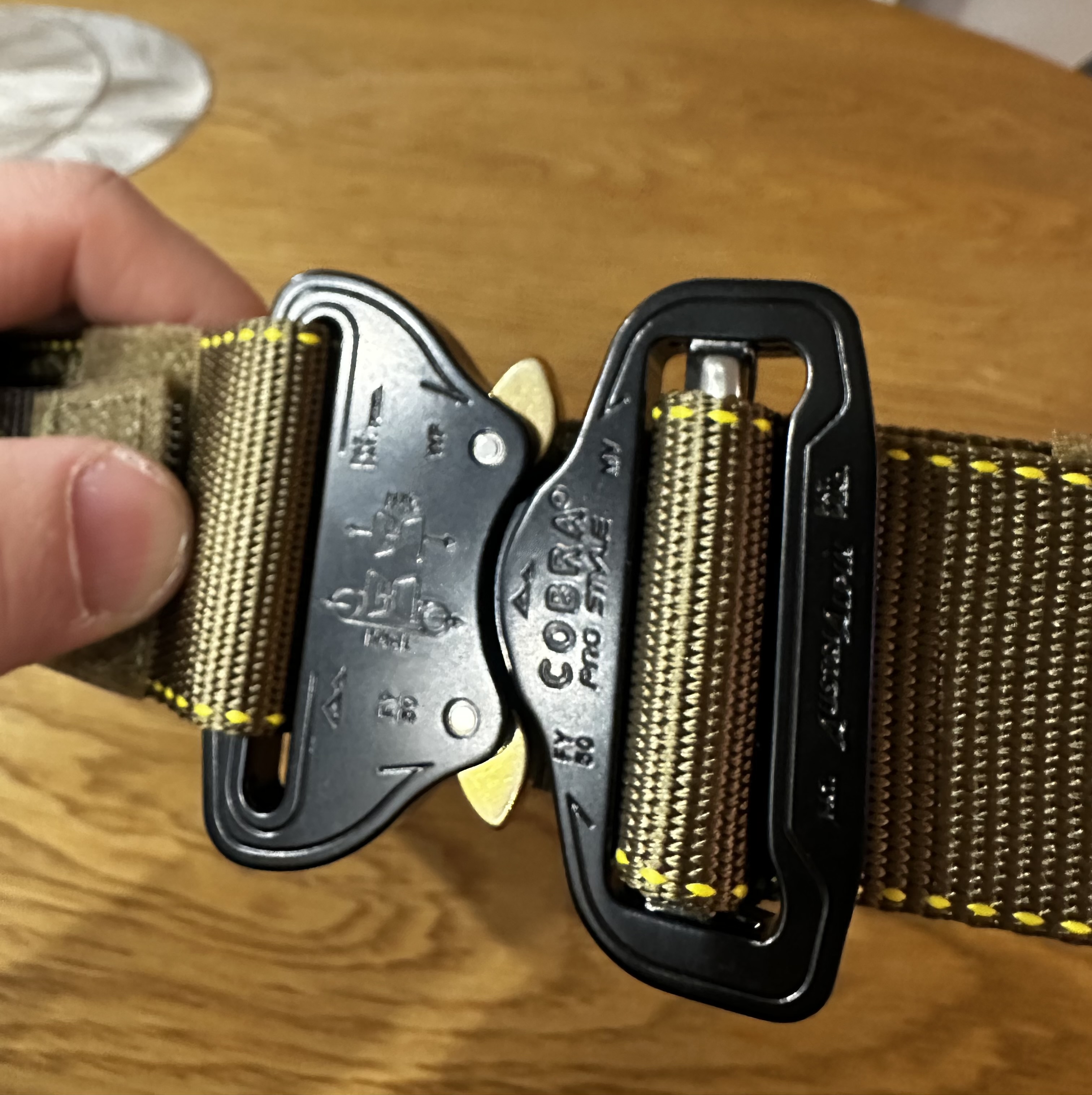 Shekkin TYR gunfighter belt Cobra buckle L CAG delta devgru