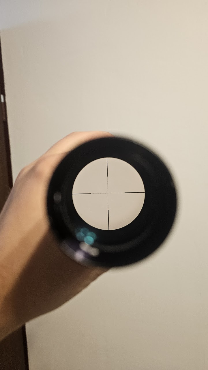 Luneta 3-9x40 Theta Optics z podświetleniem