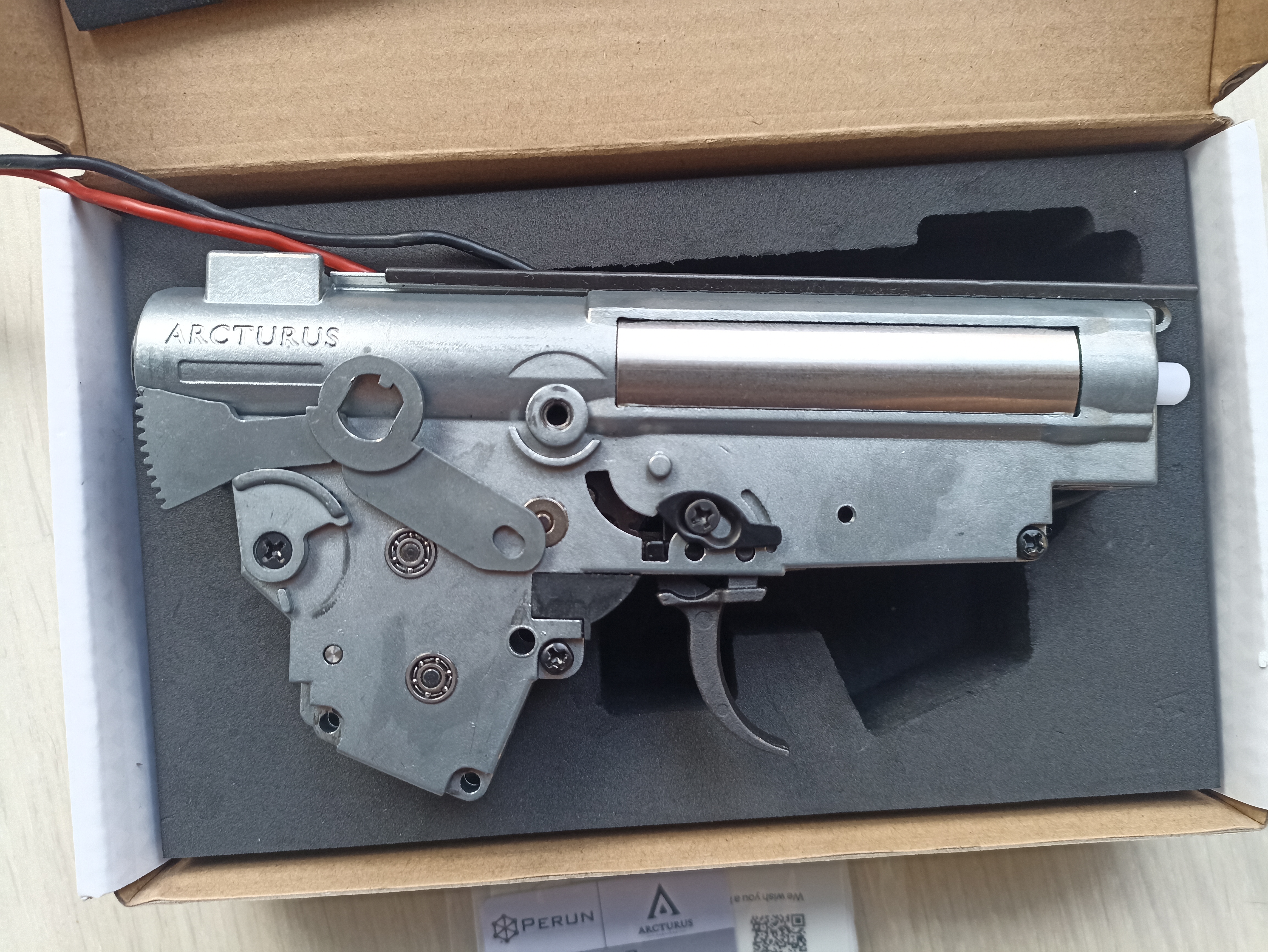 Kompletny Gearbox V3 GB ARCTURUS z Perun Hybrid v3 AK-12 AK-12K AK-74 AKM