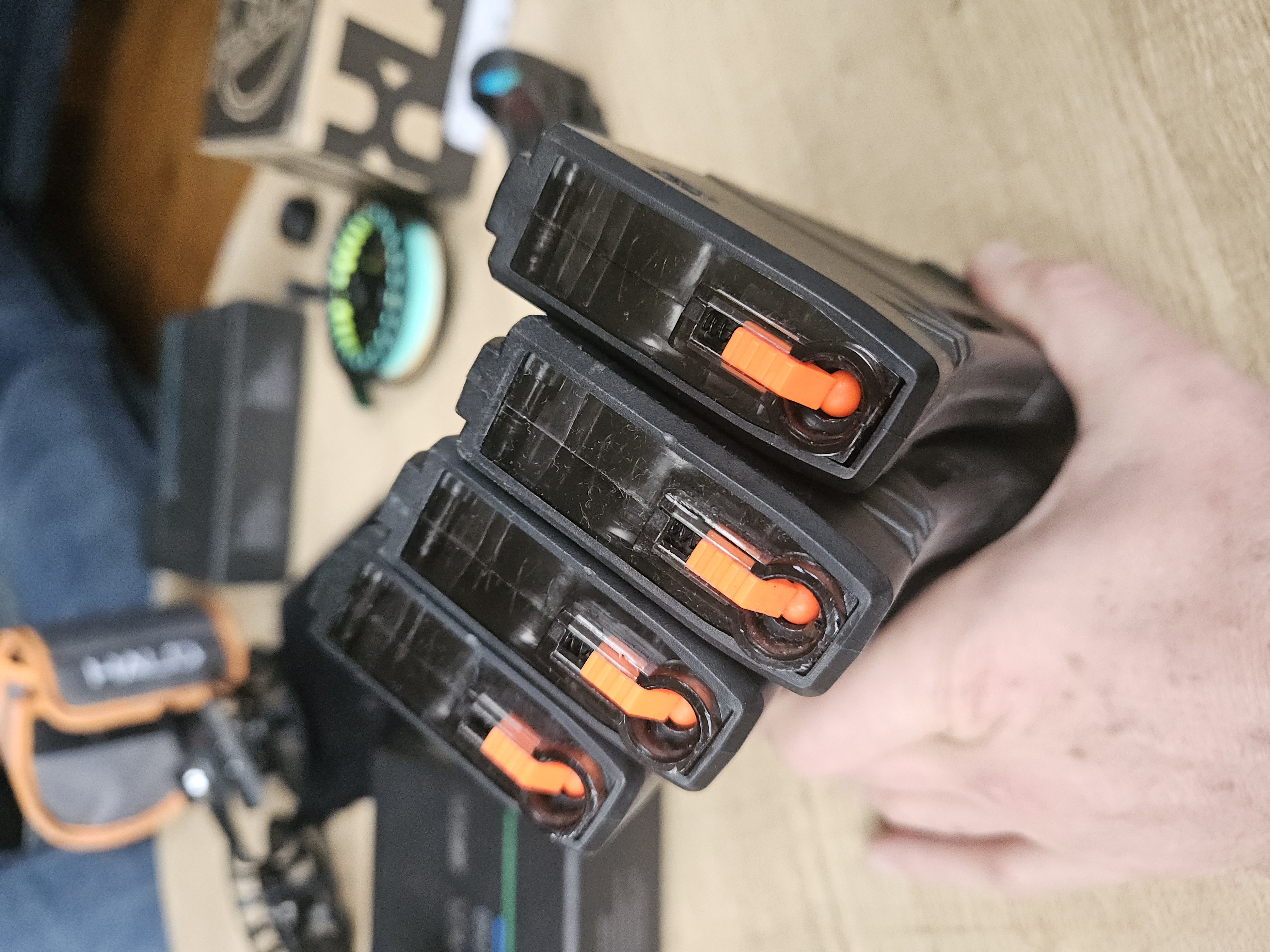 4 oryginalne magazynki od Krytac Mid Cap 150 kul.