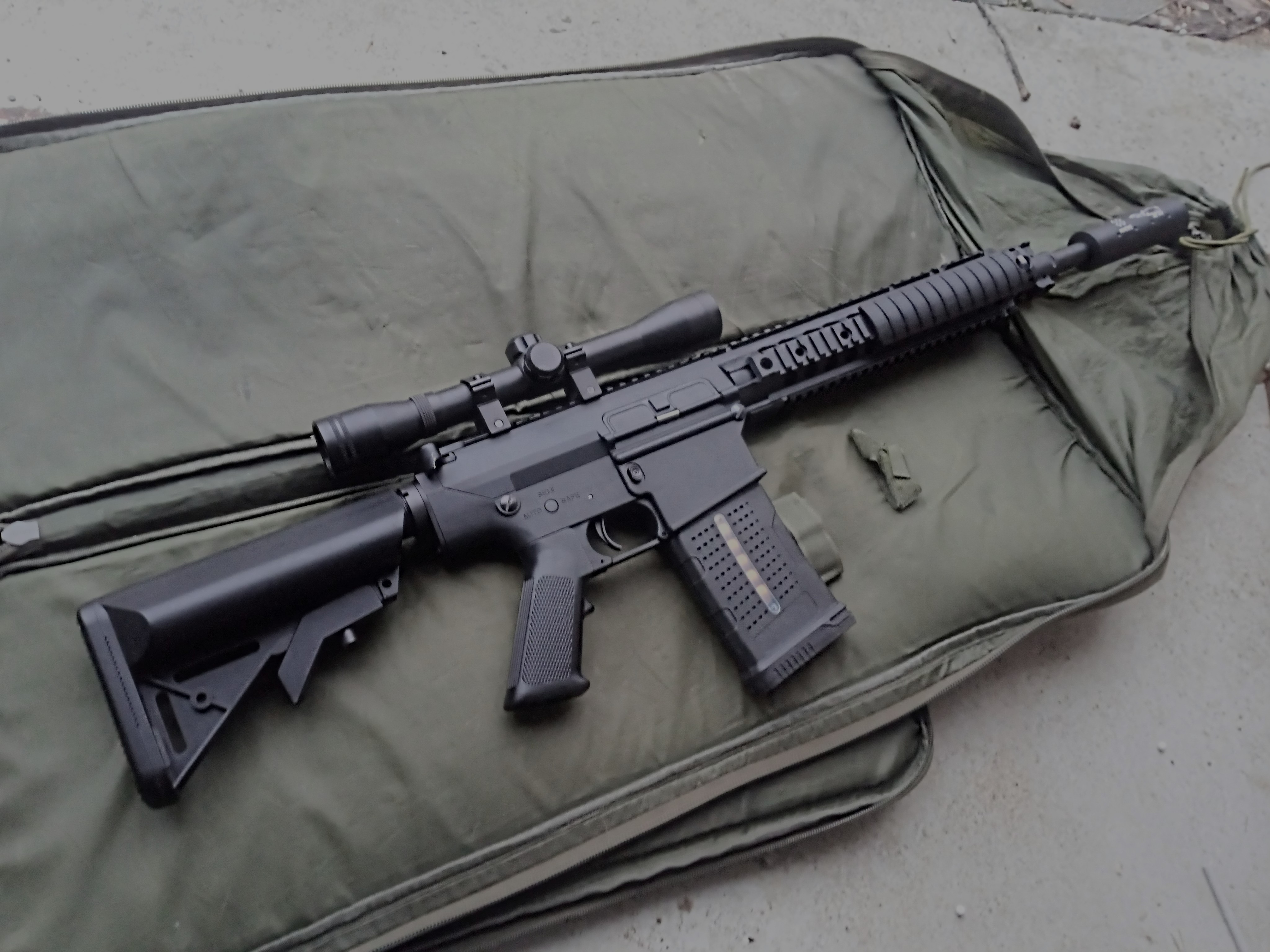 SR-25 DMR po tuningu i przeglądzie, mosfet optyczny ETU