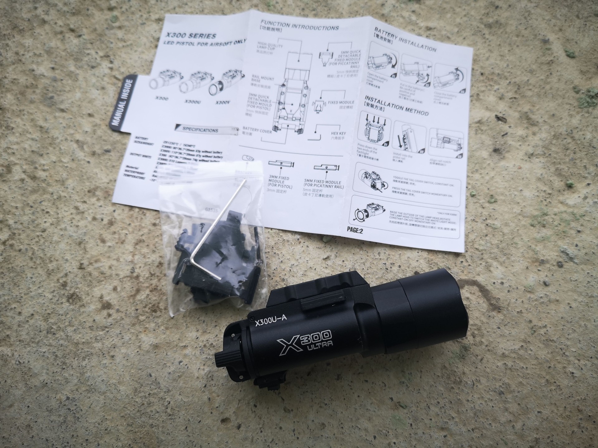 Latarka SureFire X300U jak nowa