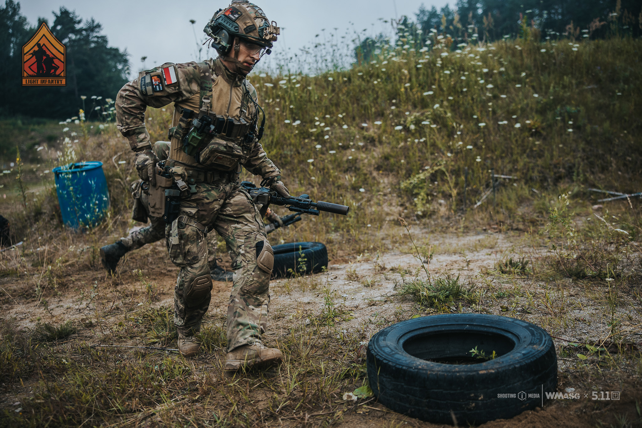 Fotorelacja z zawodów taktyczno-strzeleckich Lekka Piechota, kat. Lekka i MILSIM (18-20.07.2025)