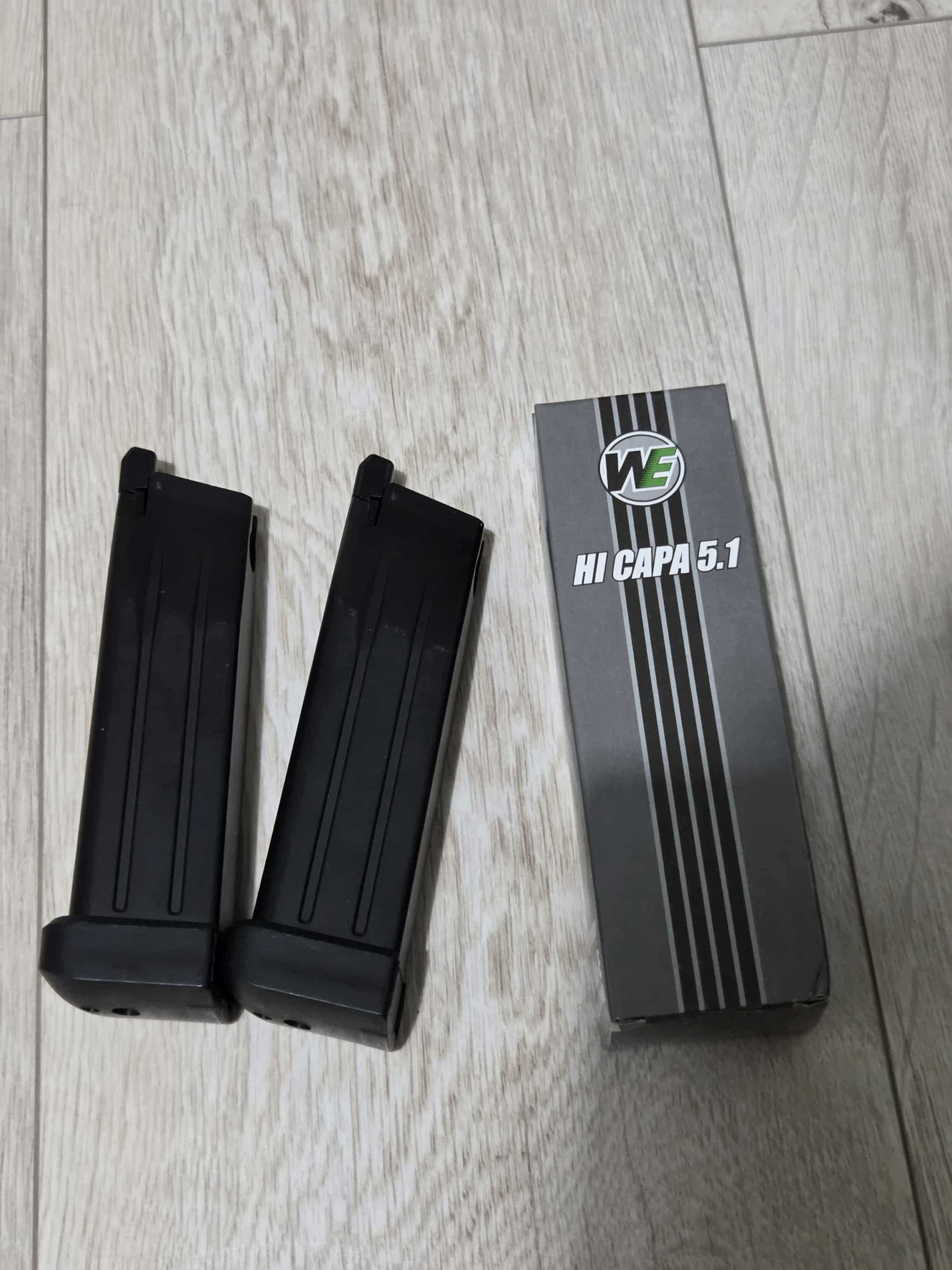 magazynki WE Hi-CAPA 5.1 low-cap 28 kulek NOWE 3 szt