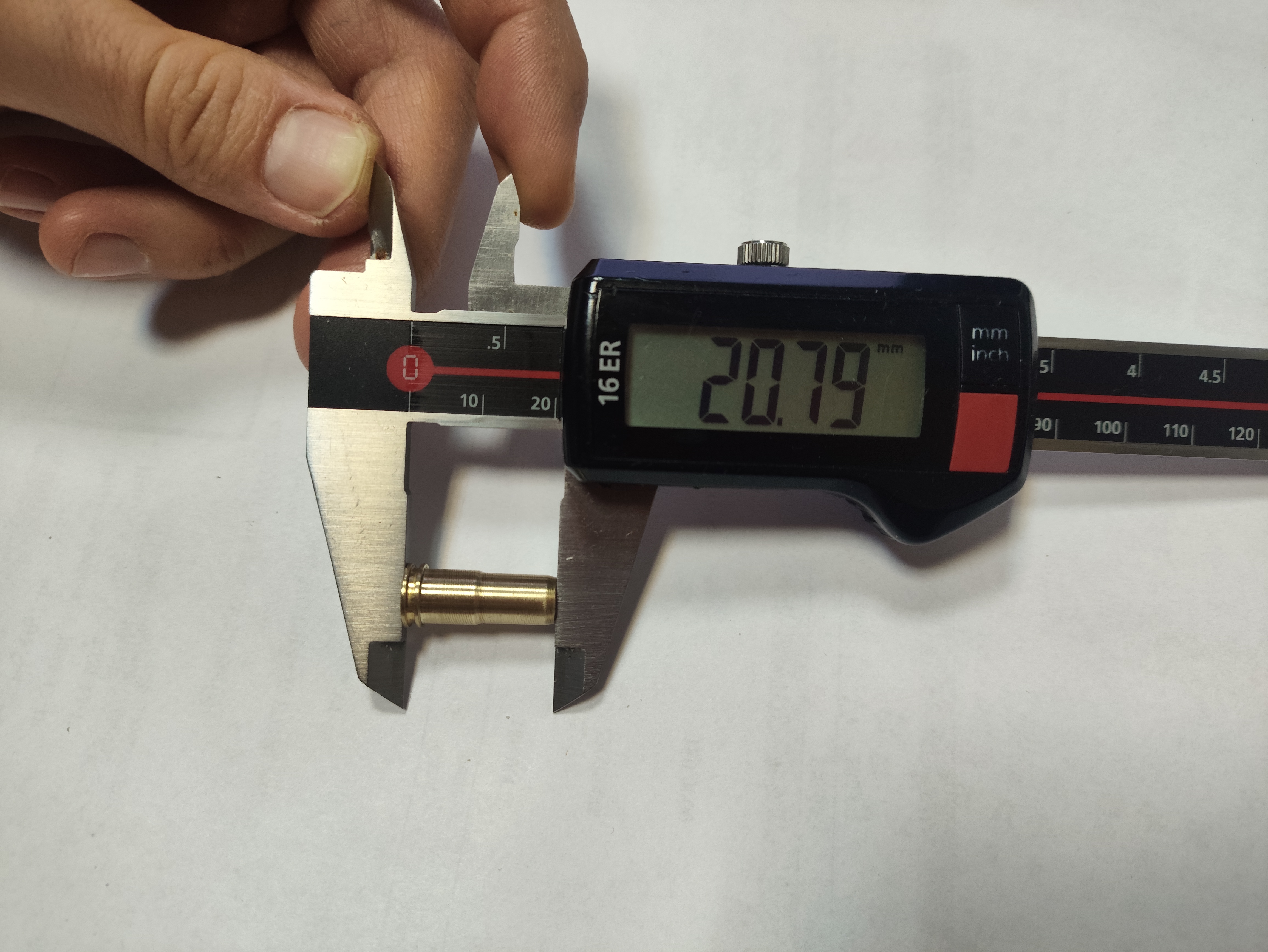 Podwójnie uszczelniona dysza 20,8mm