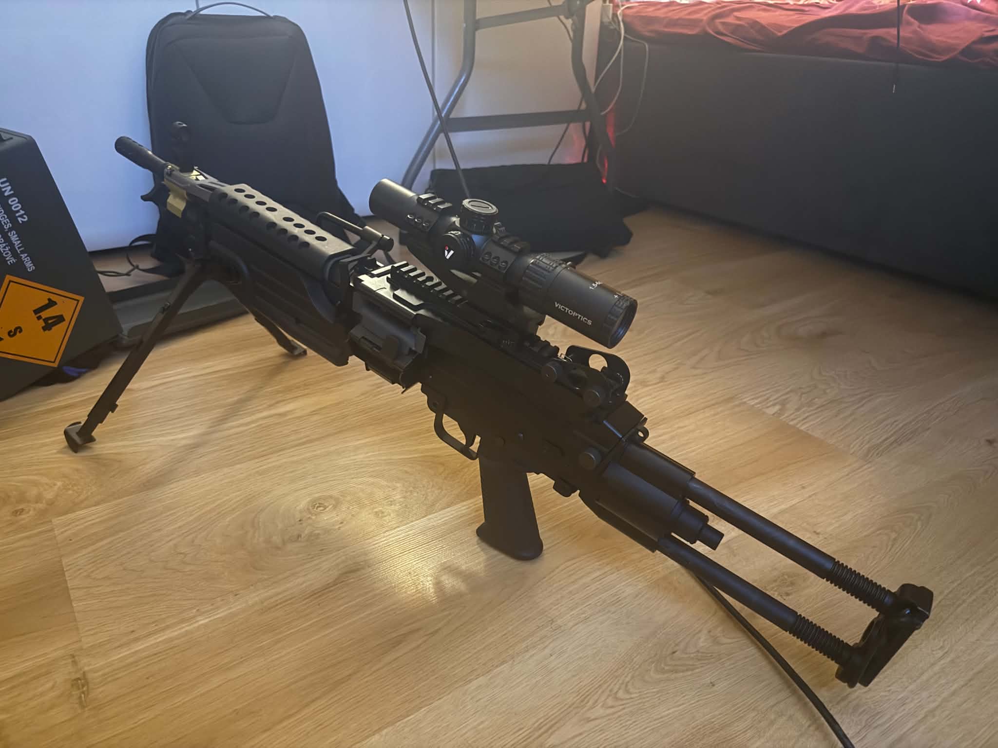 Zamienię replikę M249 PARA firmy A&K