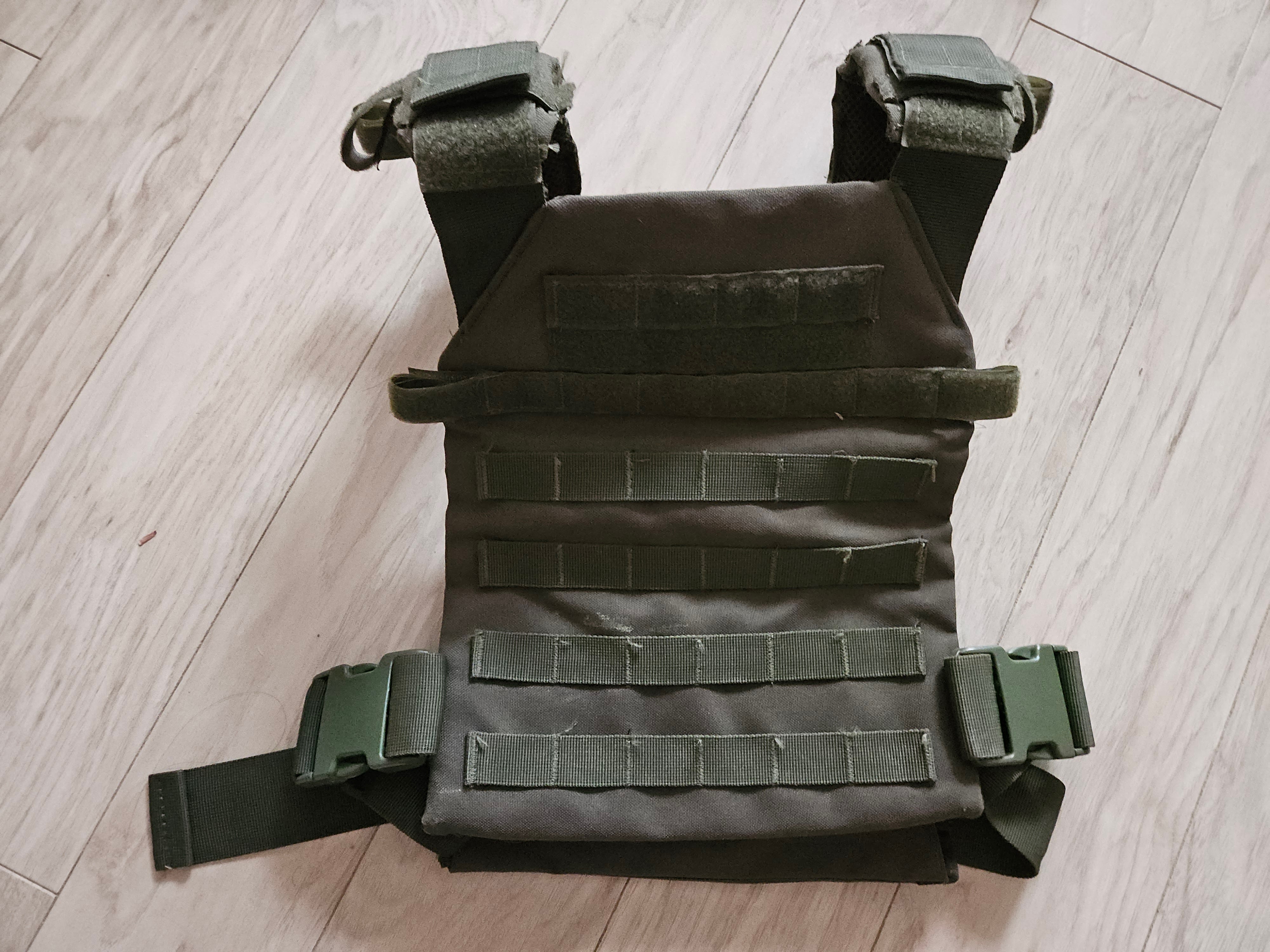 Gazy, kamizelka, kurtka/maskowanie