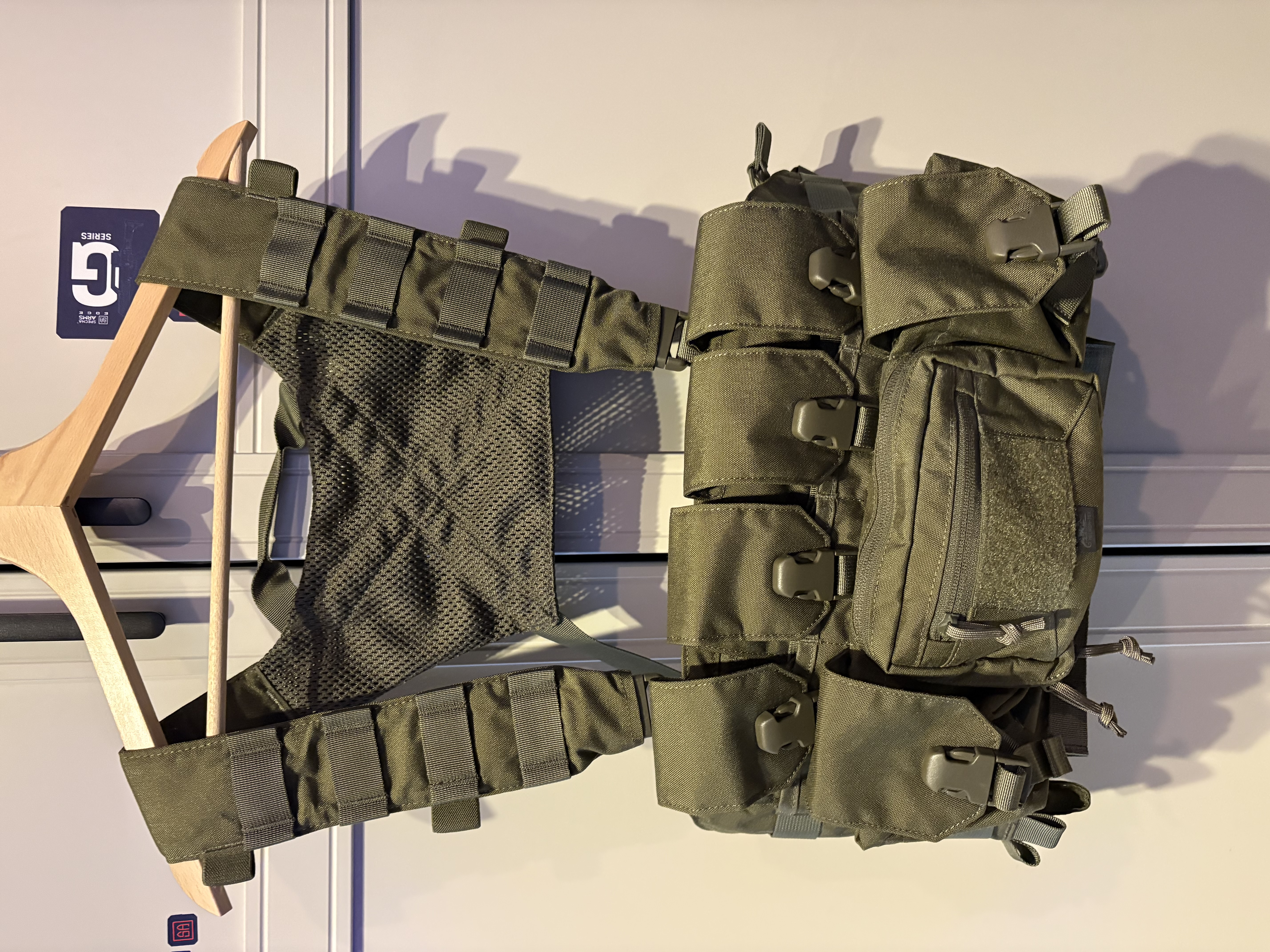 Kamizelka taktyczna wojskowa Helikon-Tex Guardian Recce Chest Rig Olive Green