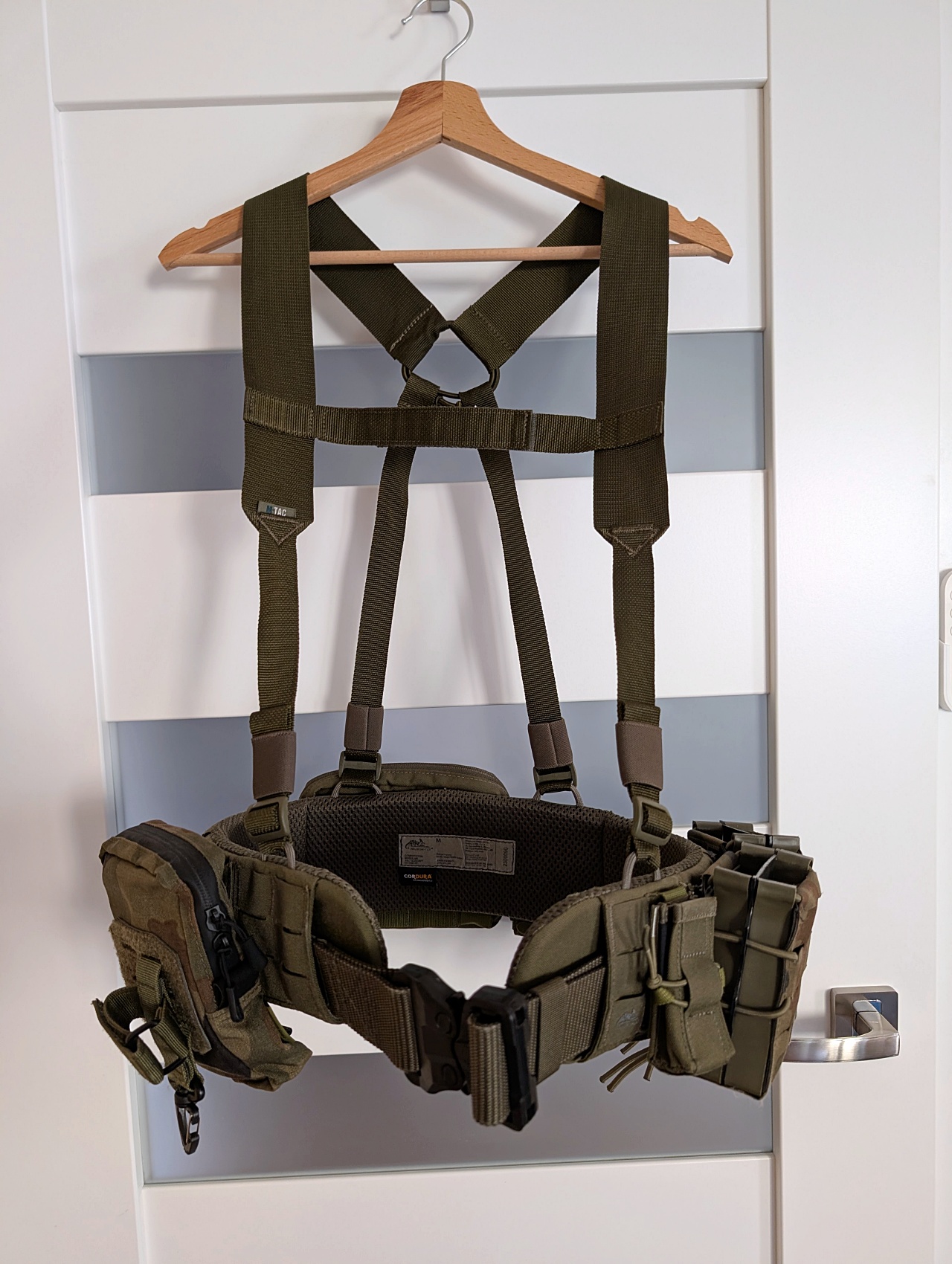 Pas taktyczny Helikon-Tex + Miwo Praszka + M-Tac + Templars Gear + kieszenie zestaw!