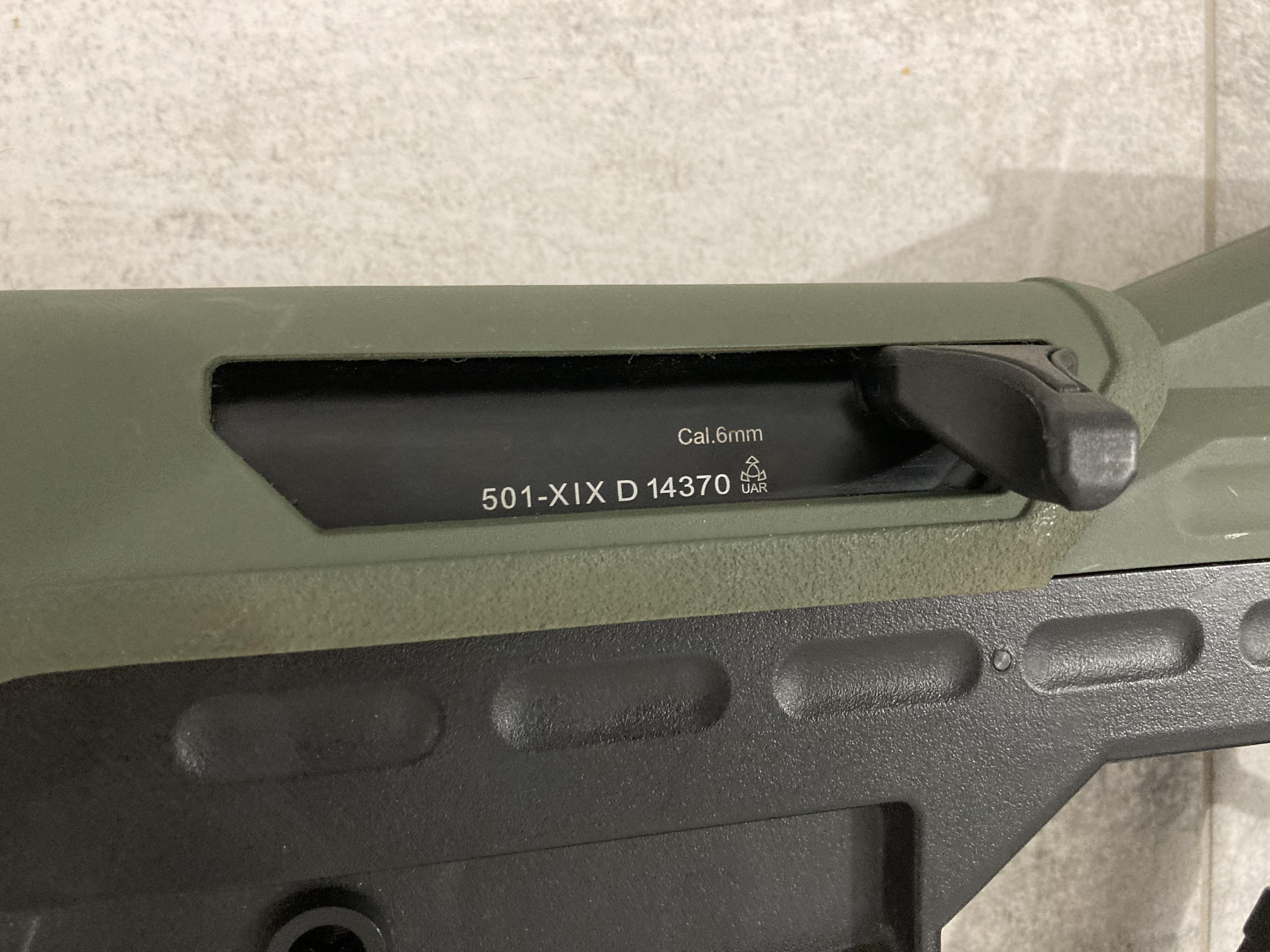 UAR APS, AEG (mocny tuning ~1,9 J)