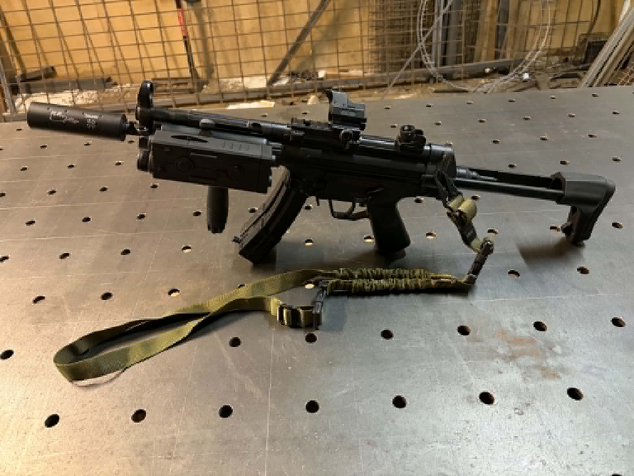 Replika ASG MP5 Cyma cm0.41j high-speed zmodyfikowana