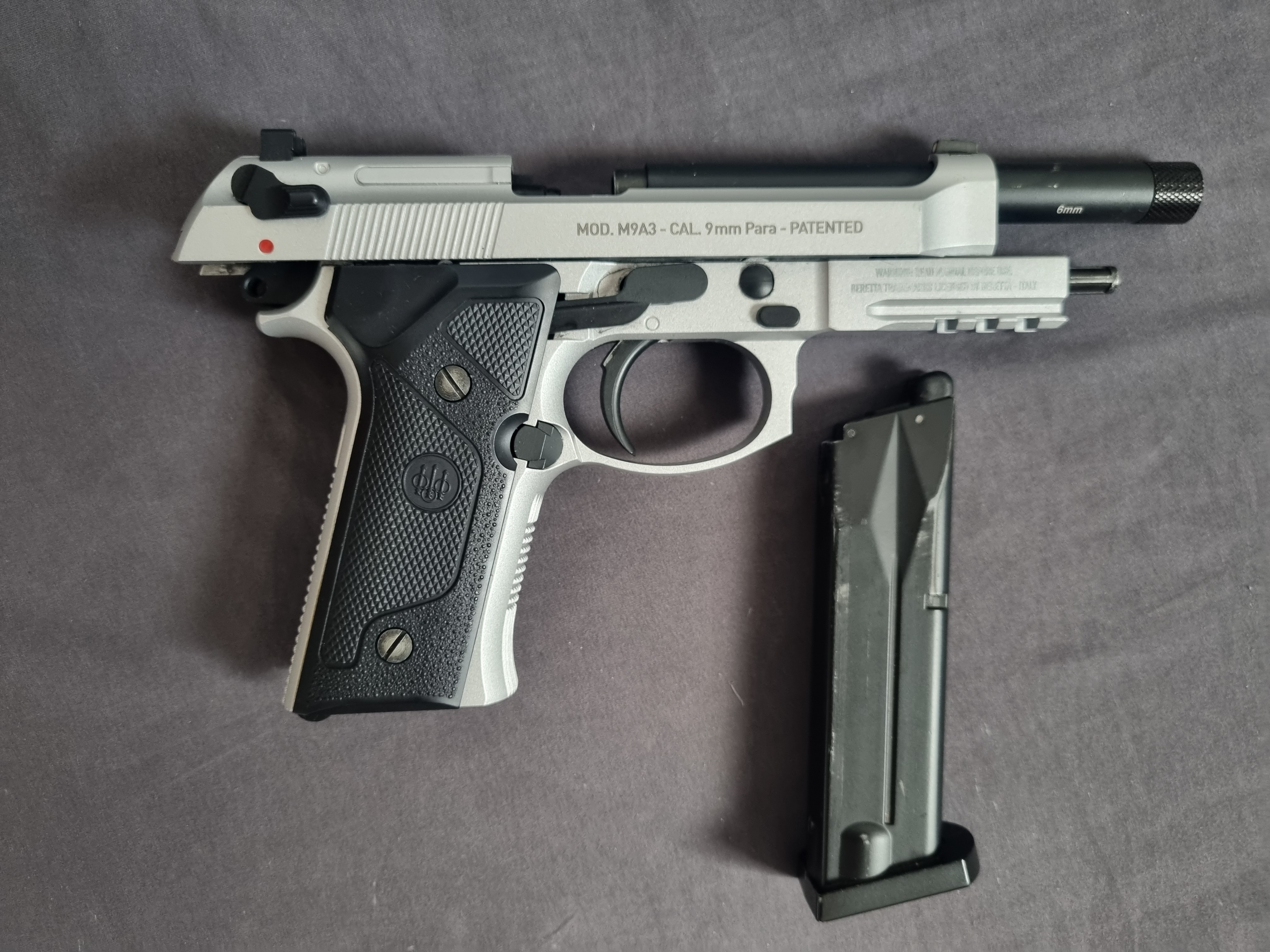 Beretta M9A3 Inox CO2 Umarex fullmetal - LICYTACJA