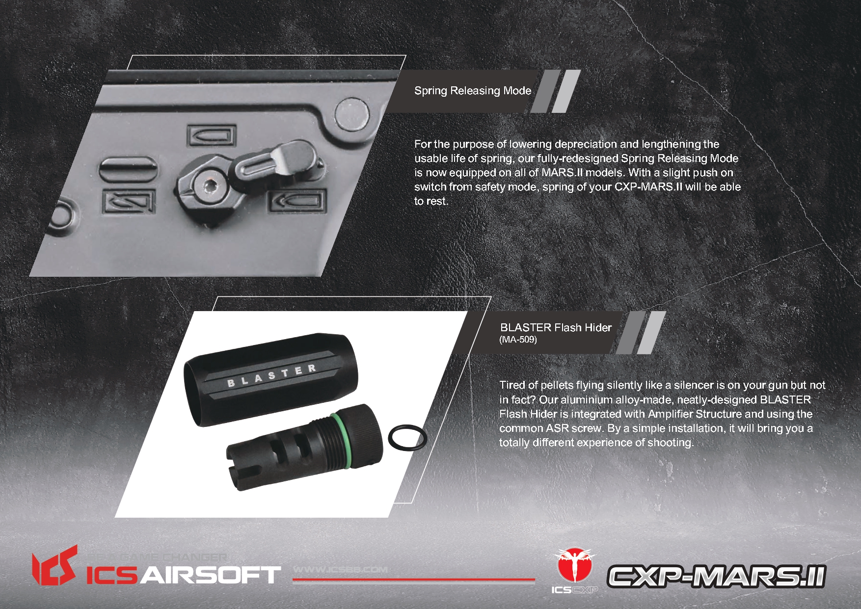 ICS Cxp Mars 2 s3 EBB Mosfet