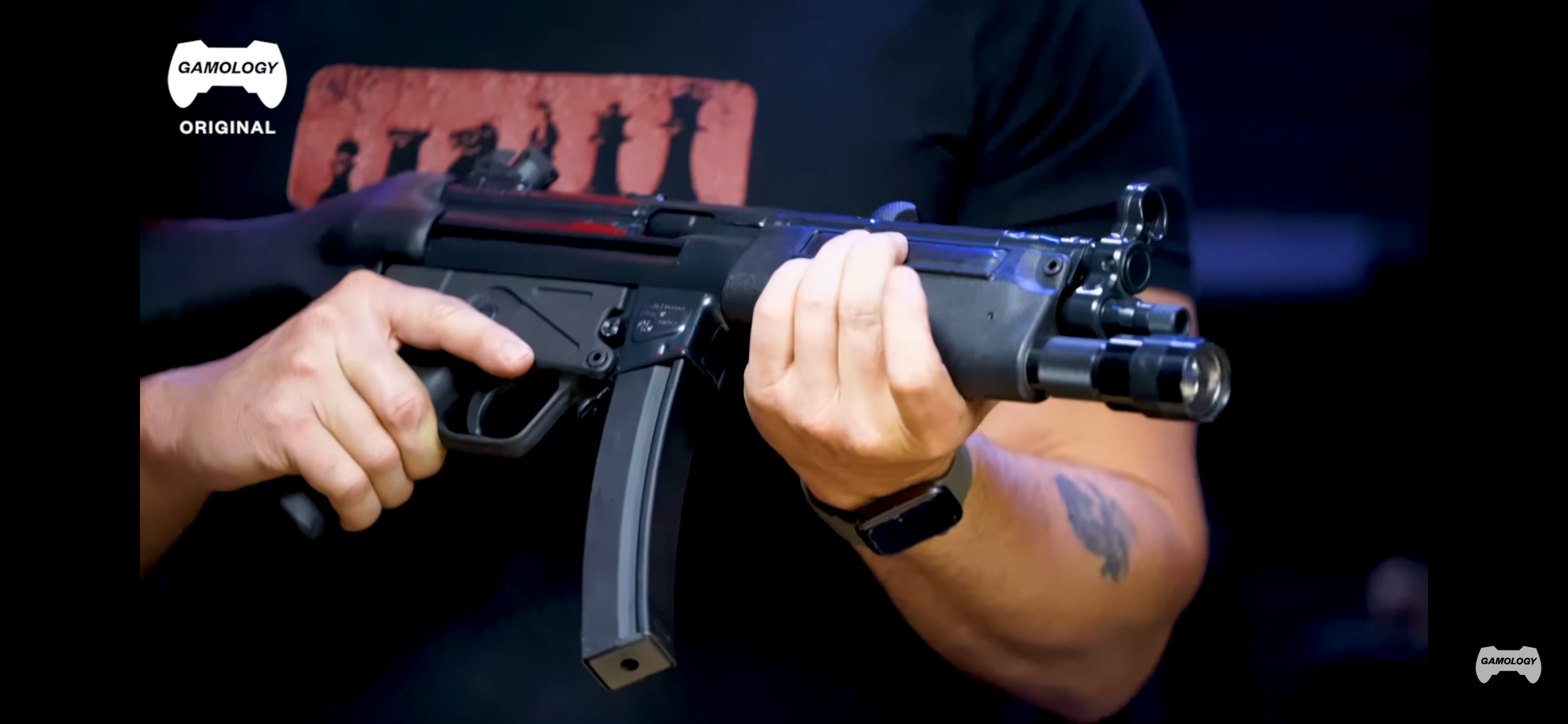 Kupię chwyt z latarką do mp5