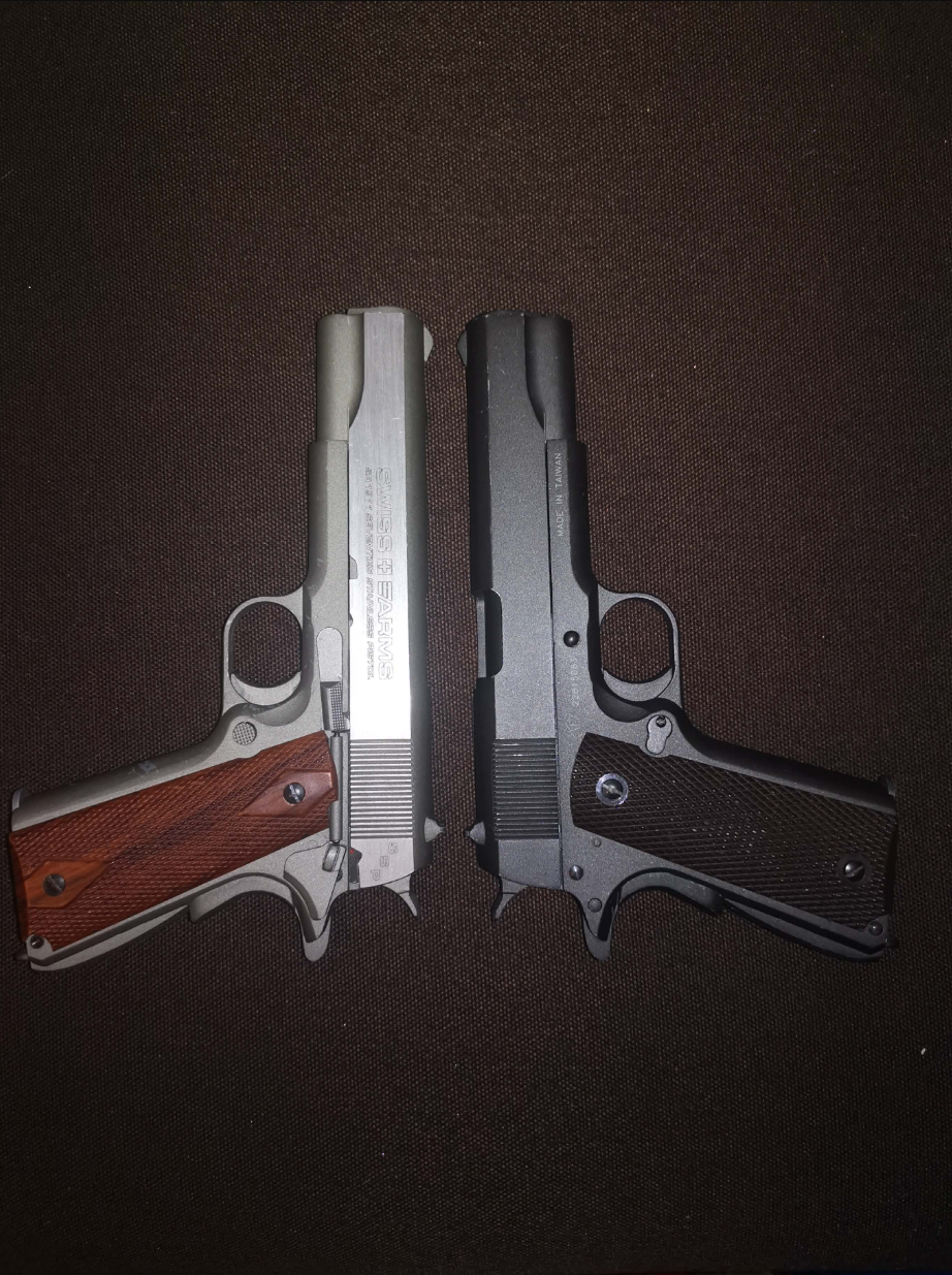 Wiatrówka Cybergun Swiss Arms 1911 4,5mm blowback