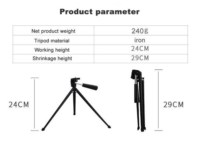Trójnóg statyw, regulowany, tripod gwint calowy fotograficzny