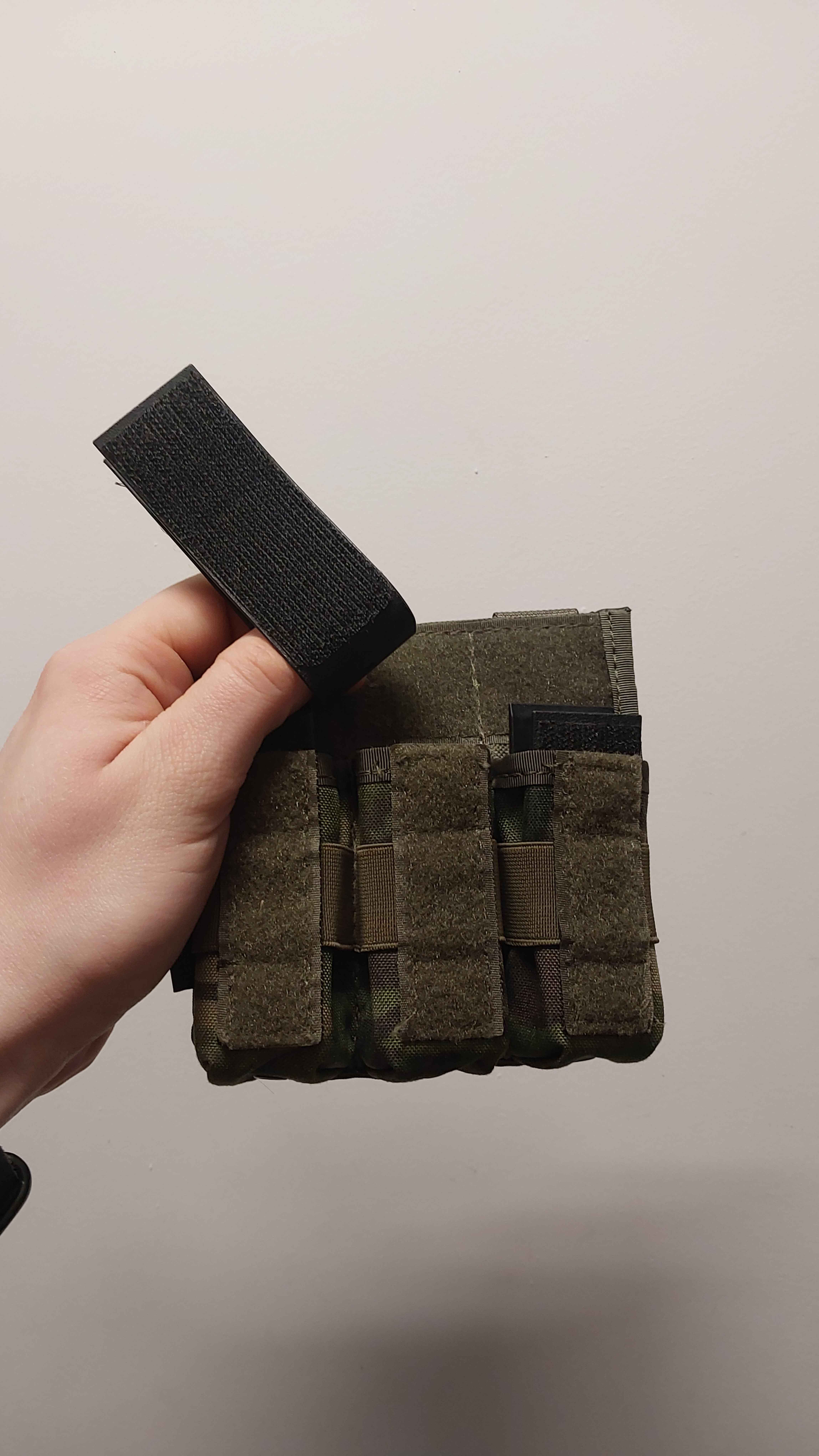 Ładownica MIWO FAST FLAP CQB magazynki 3x pistoletowe / SMG / PM MultiCam Tropic z wkładkami kydex Cordura