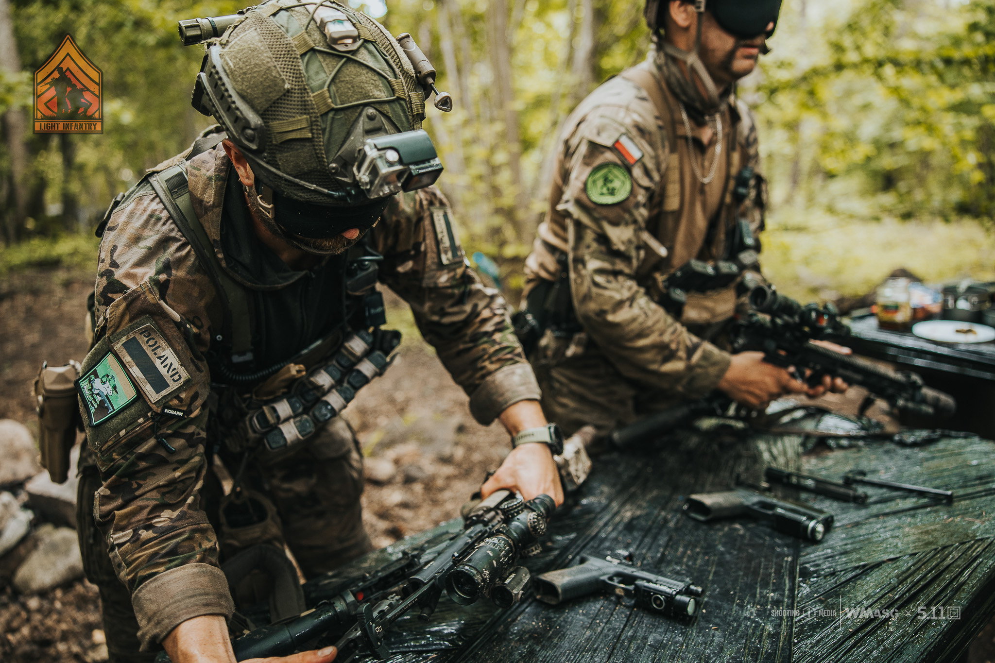 Fotorelacja z zawodów taktyczno-strzeleckich Lekka Piechota, kat. Lekka i MILSIM (18-20.07.2025)