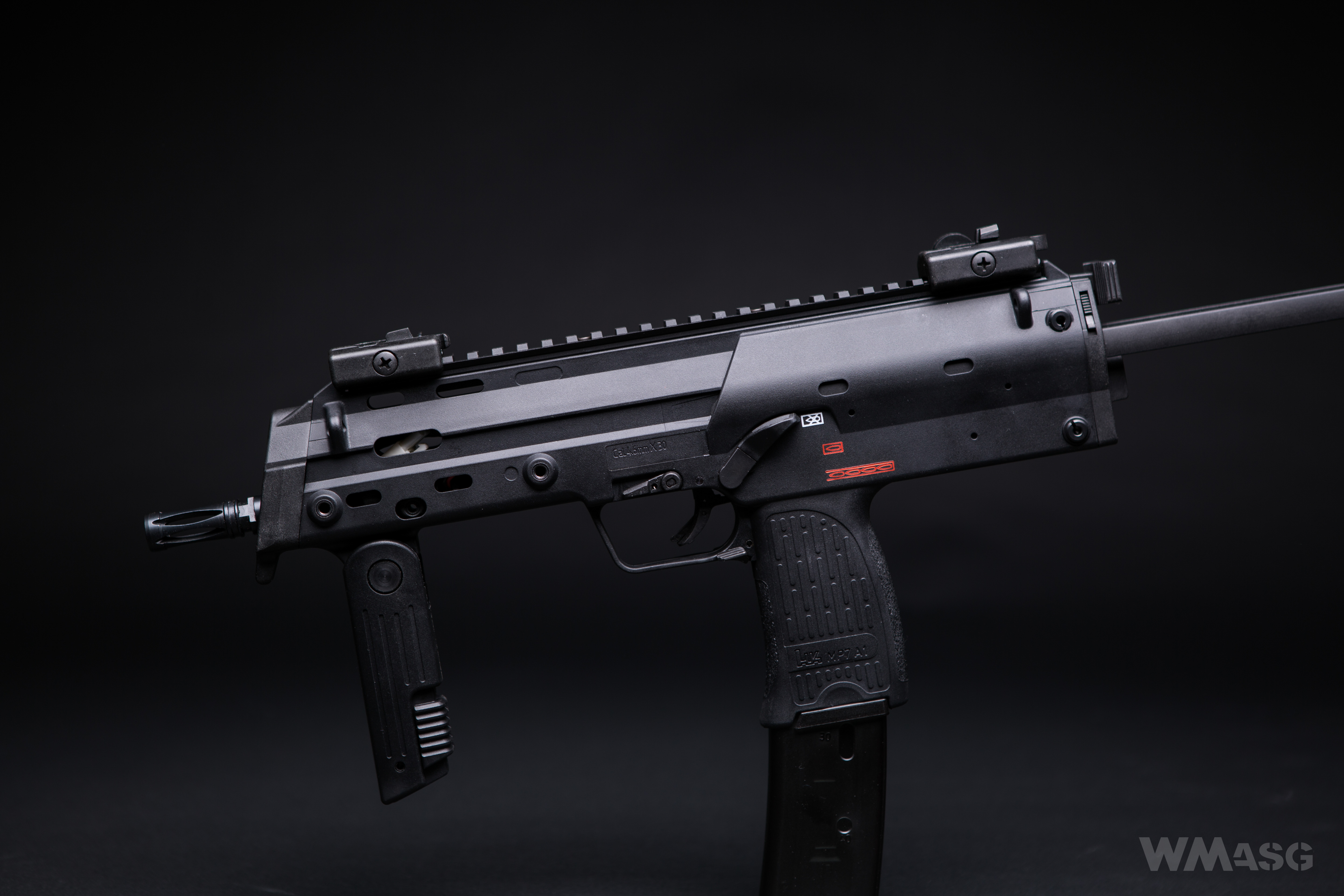 HK MP7A1 AEG - Umarex/VFC - z zewnątrz