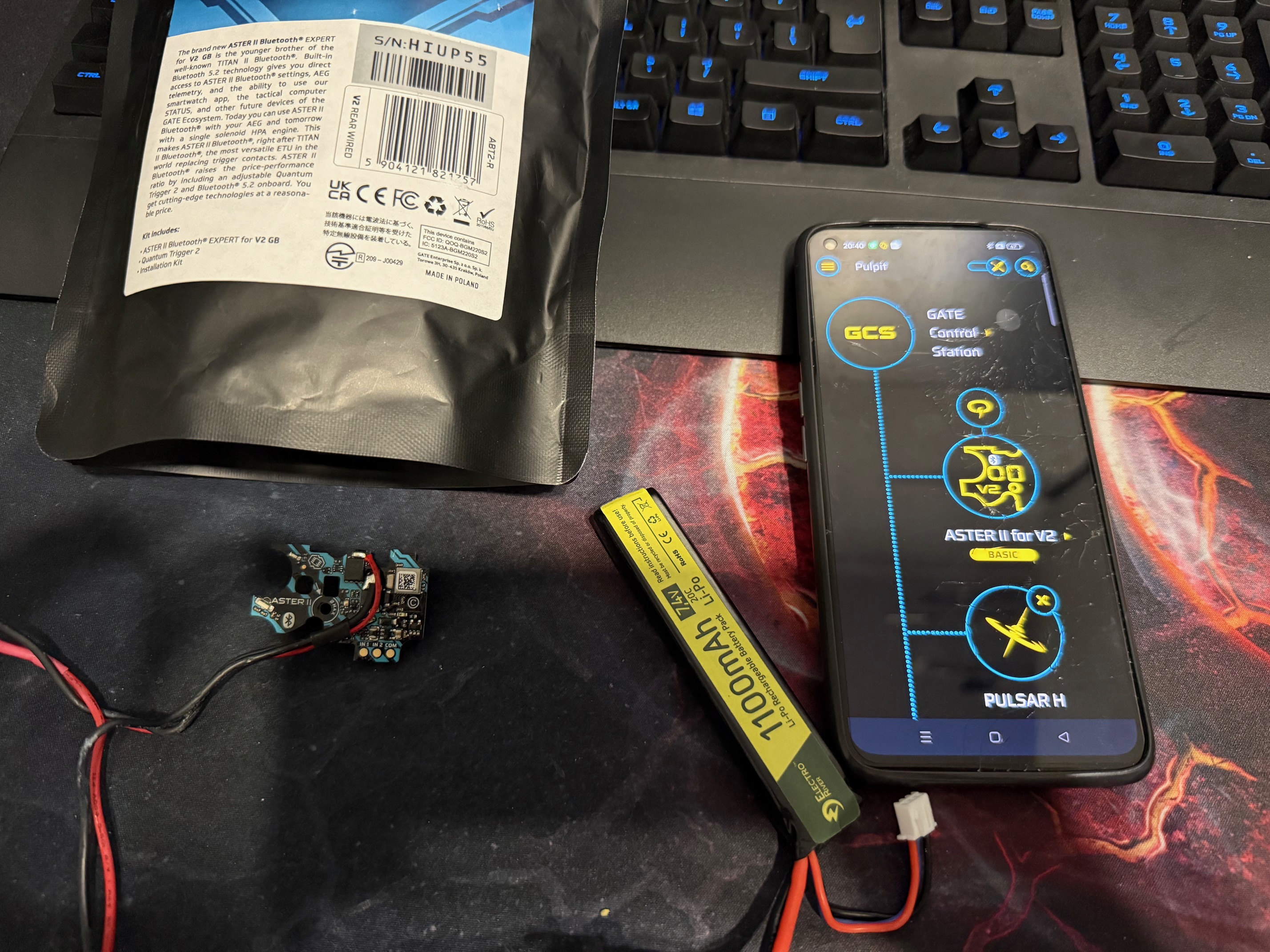 GATE ASTER II BT + Spust (OLX przesyłka)