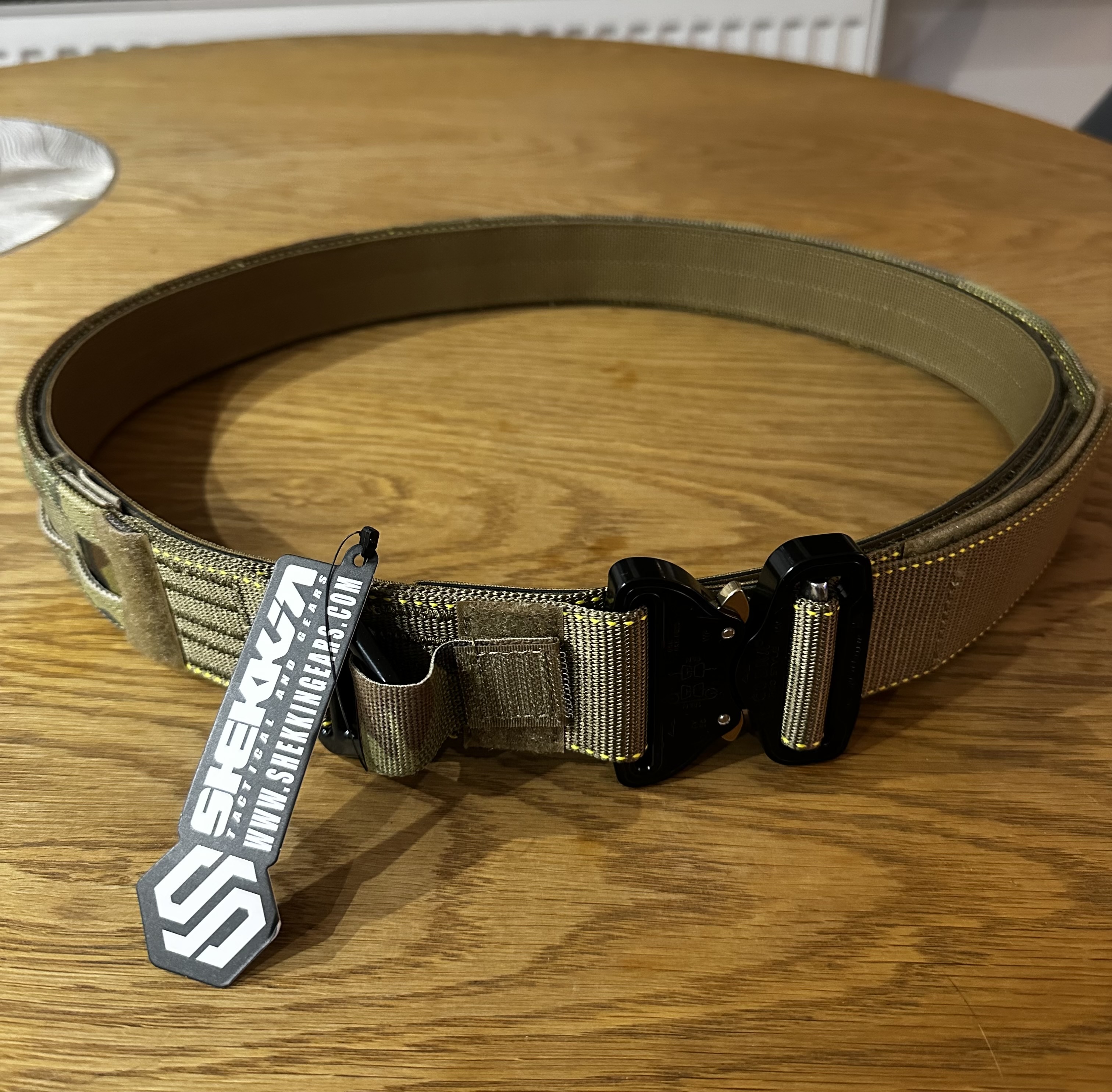 Shekkin TYR gunfighter belt Cobra buckle L CAG delta devgru
