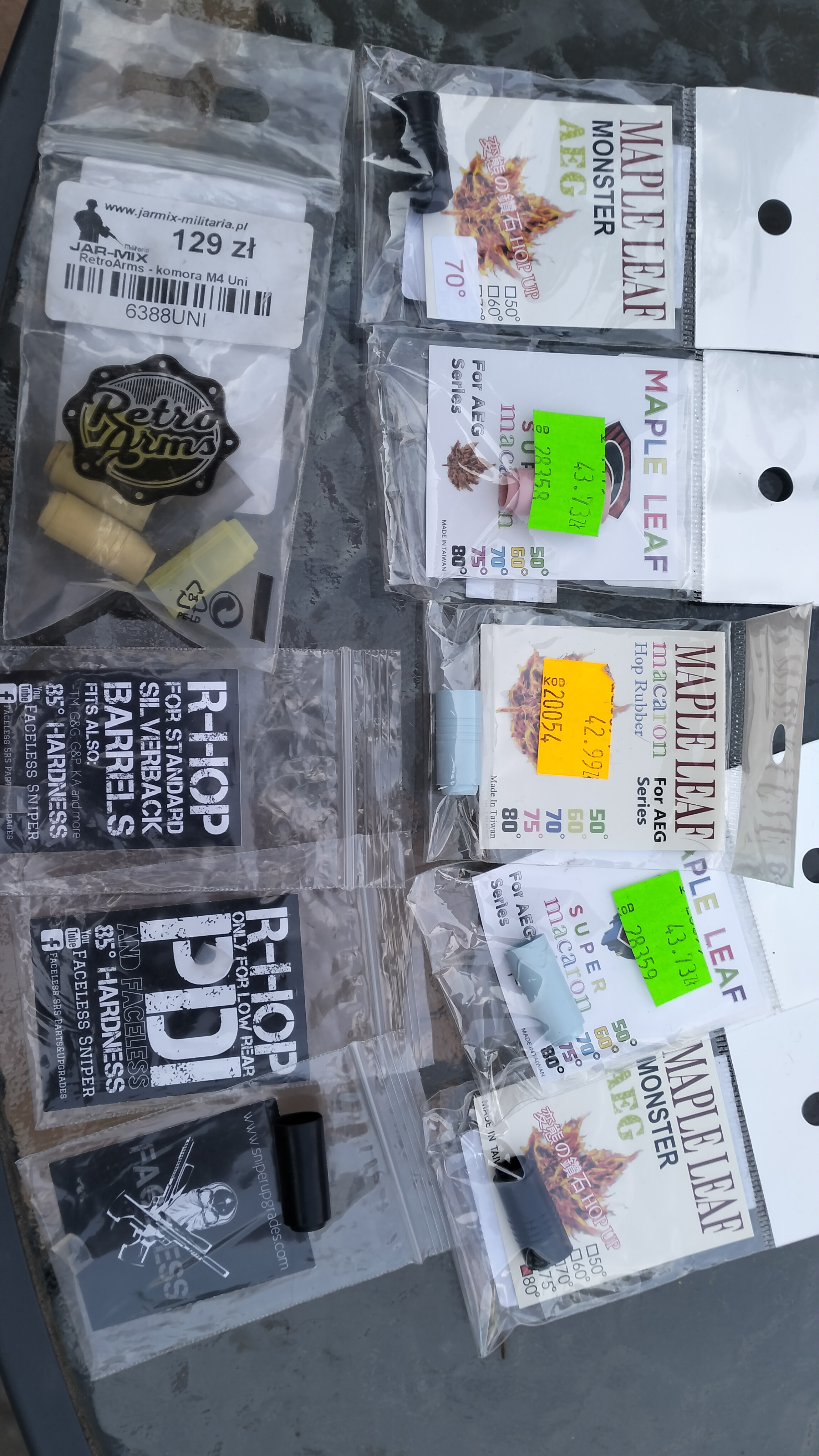 Gumki HU AEG / silverback