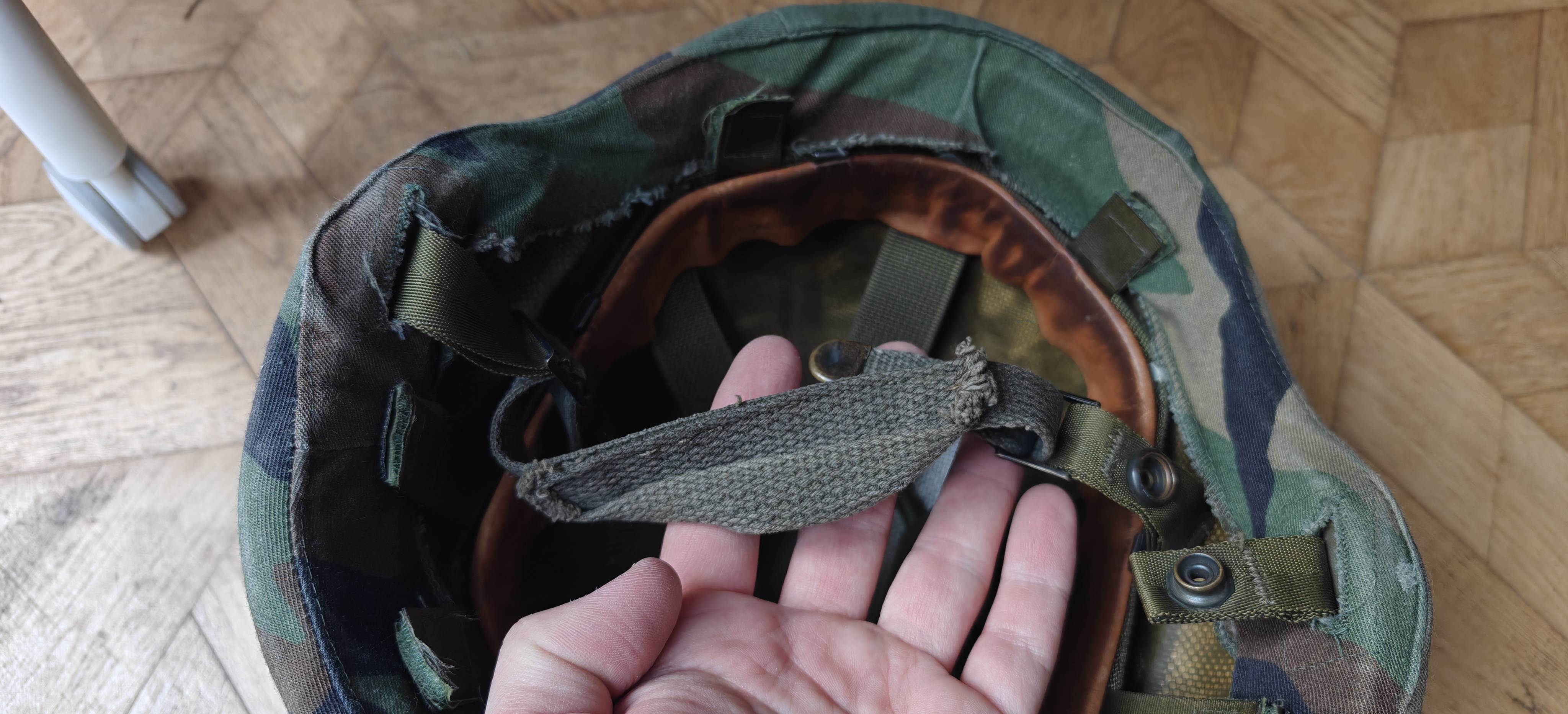 Hełm PASGT S + pokrowiec woodland US ARMY USMC