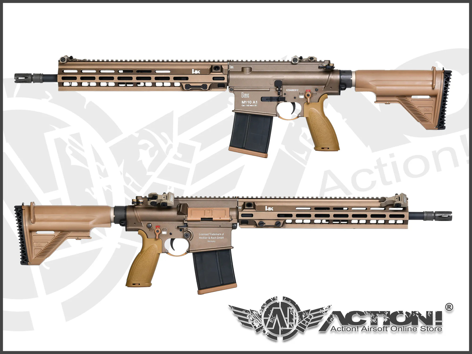 M110A1 replica, this time in a gas-powered version