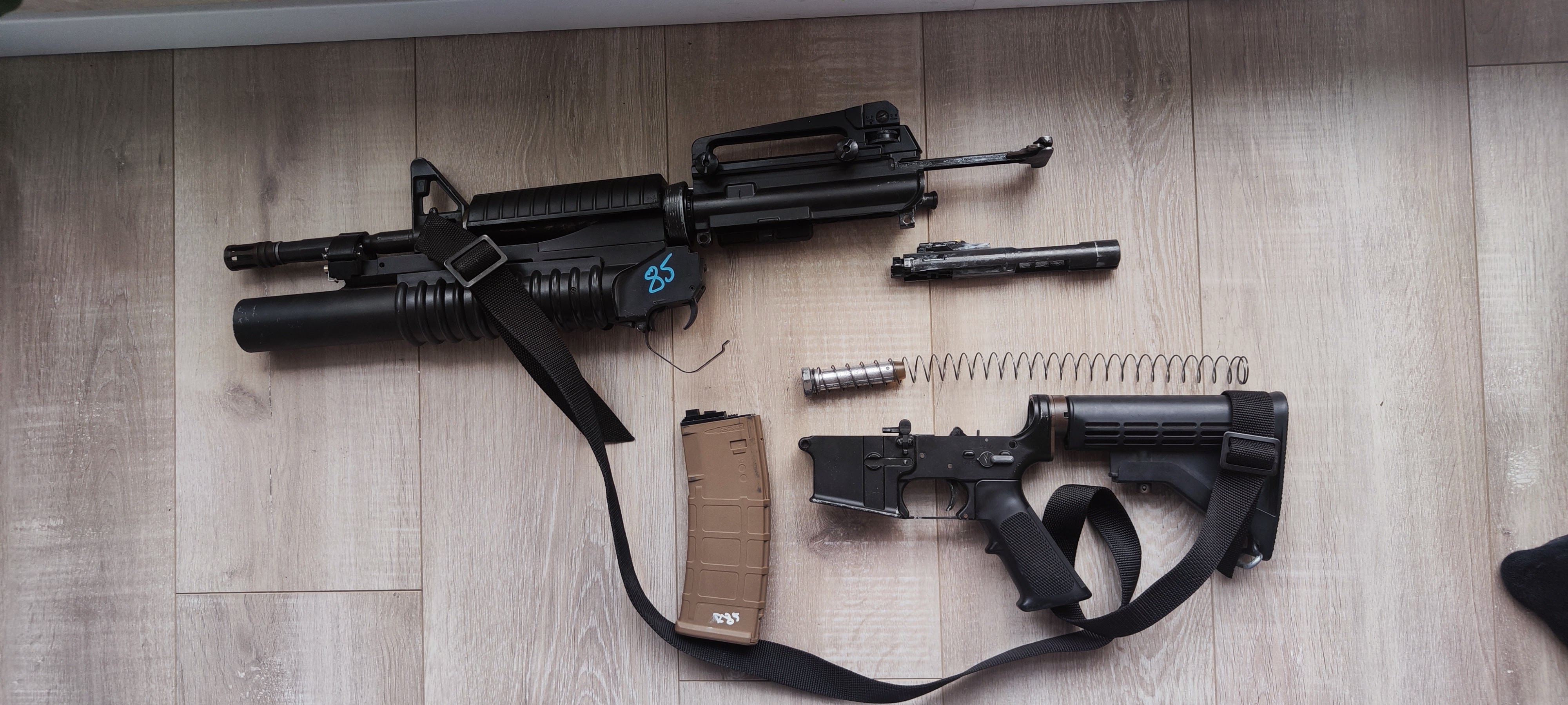 WE M4A1+BOYI M203 // GBBR Cena do nego