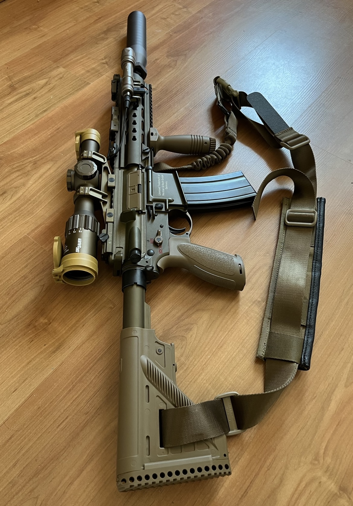 Front przedni slim, typu G95 do Hk416 A5 heckler koch