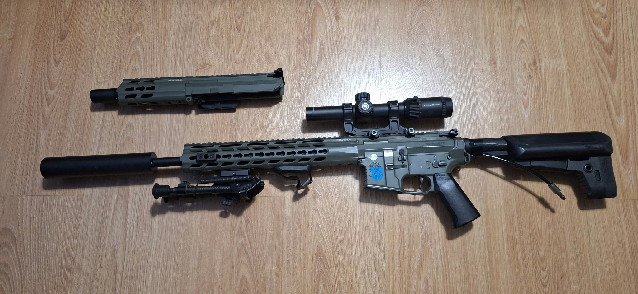 Krytac Trident Mk2 SPR/PDW HPA WOLF