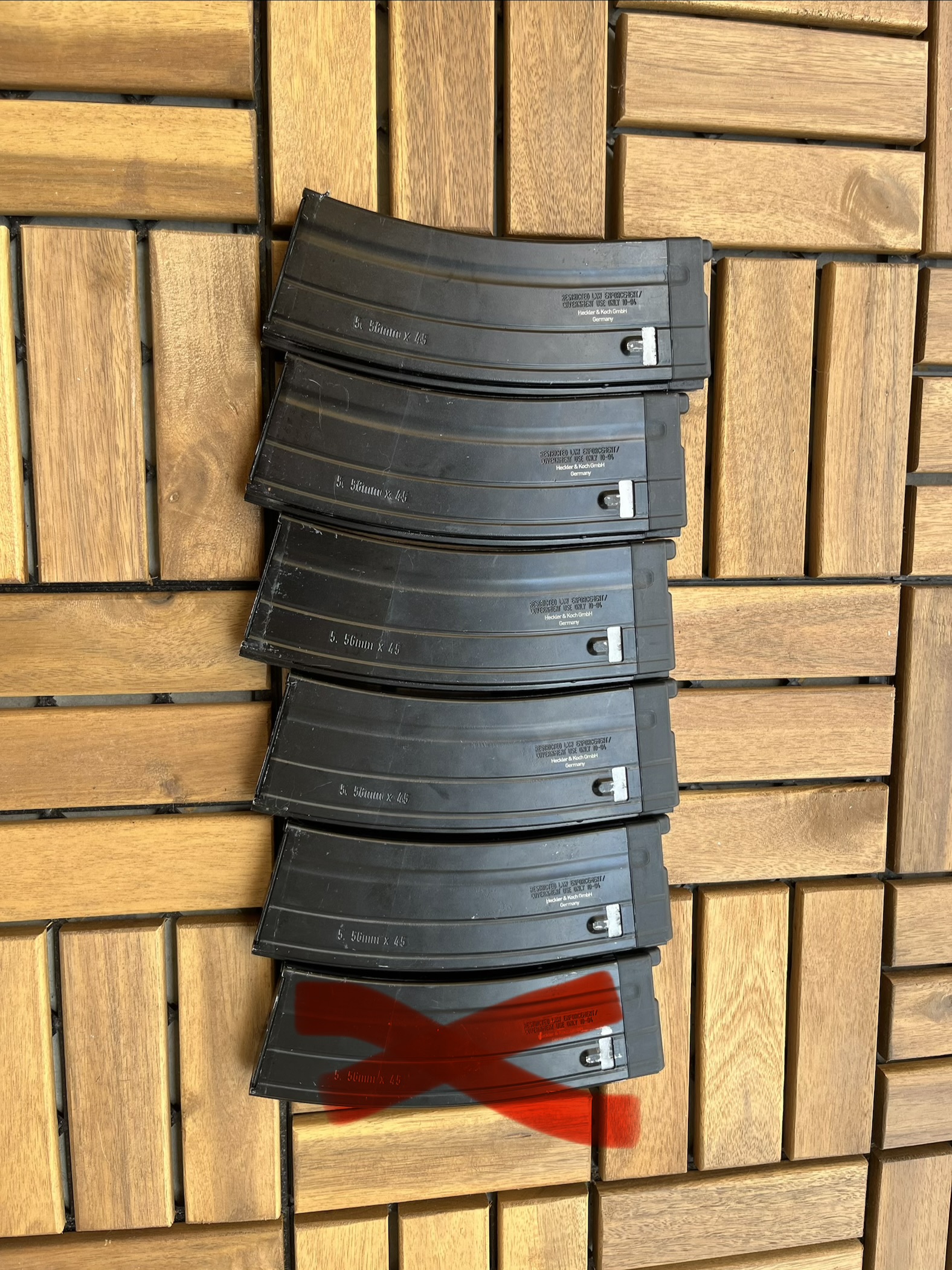 5 magazynków VFC/Umarex HK GBBR