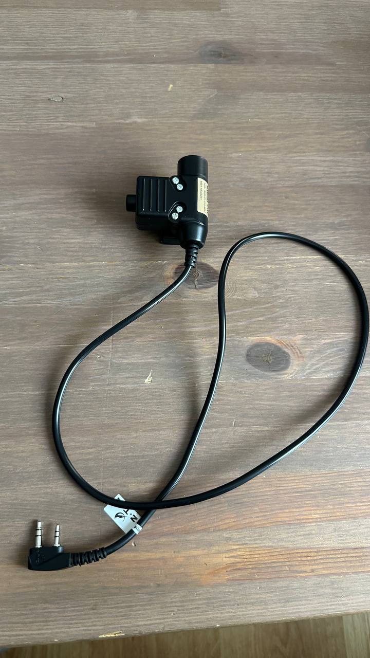 Przycisk PTT Z-TAC typ MSA Sordin (Kenwood plug) – Stan Idealny