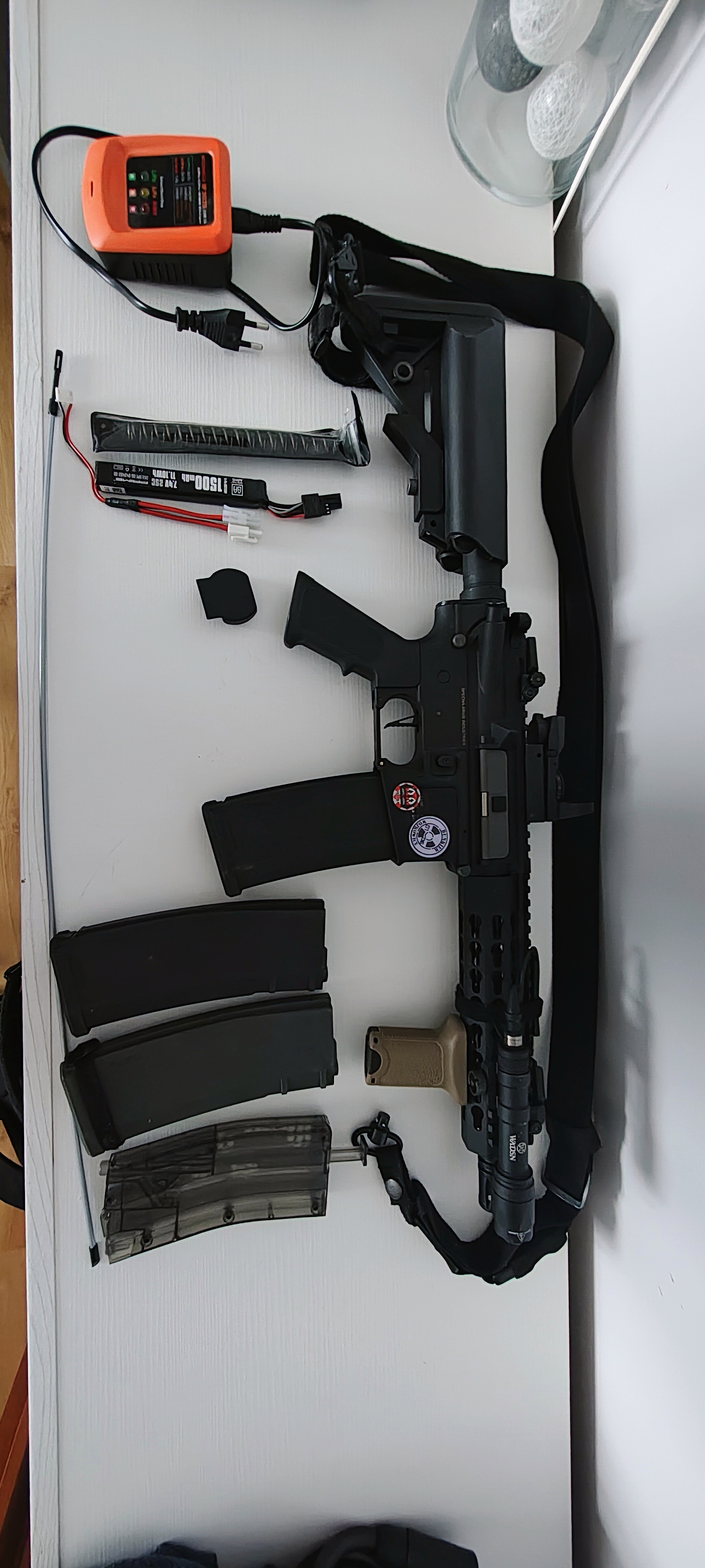 Karabinek ASG Specna Arms SA-C08 CORE™ Gen.2 HAL ETU + magazynki Aku i ładowarka