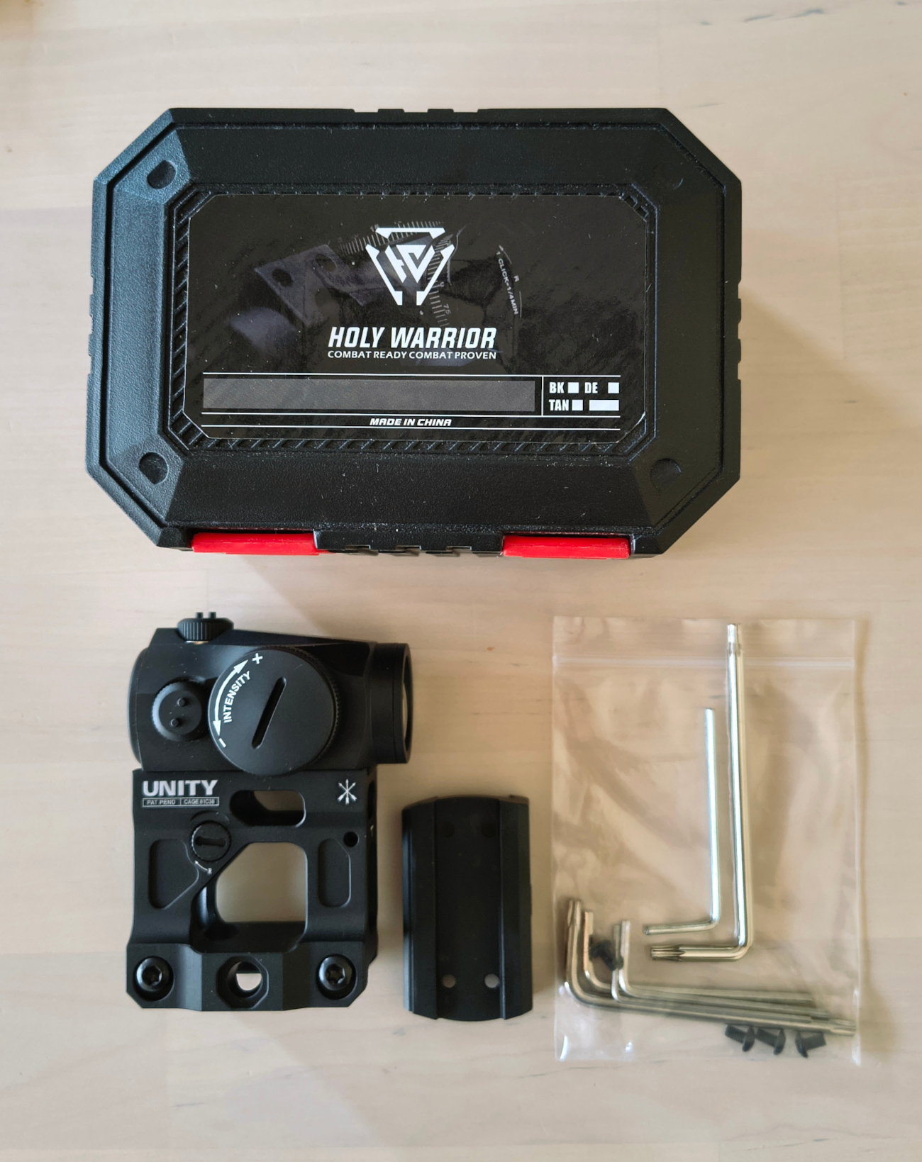 Kolimator Holy Warrior Aimpoint T1 montaż wysoki Unity 2,26"